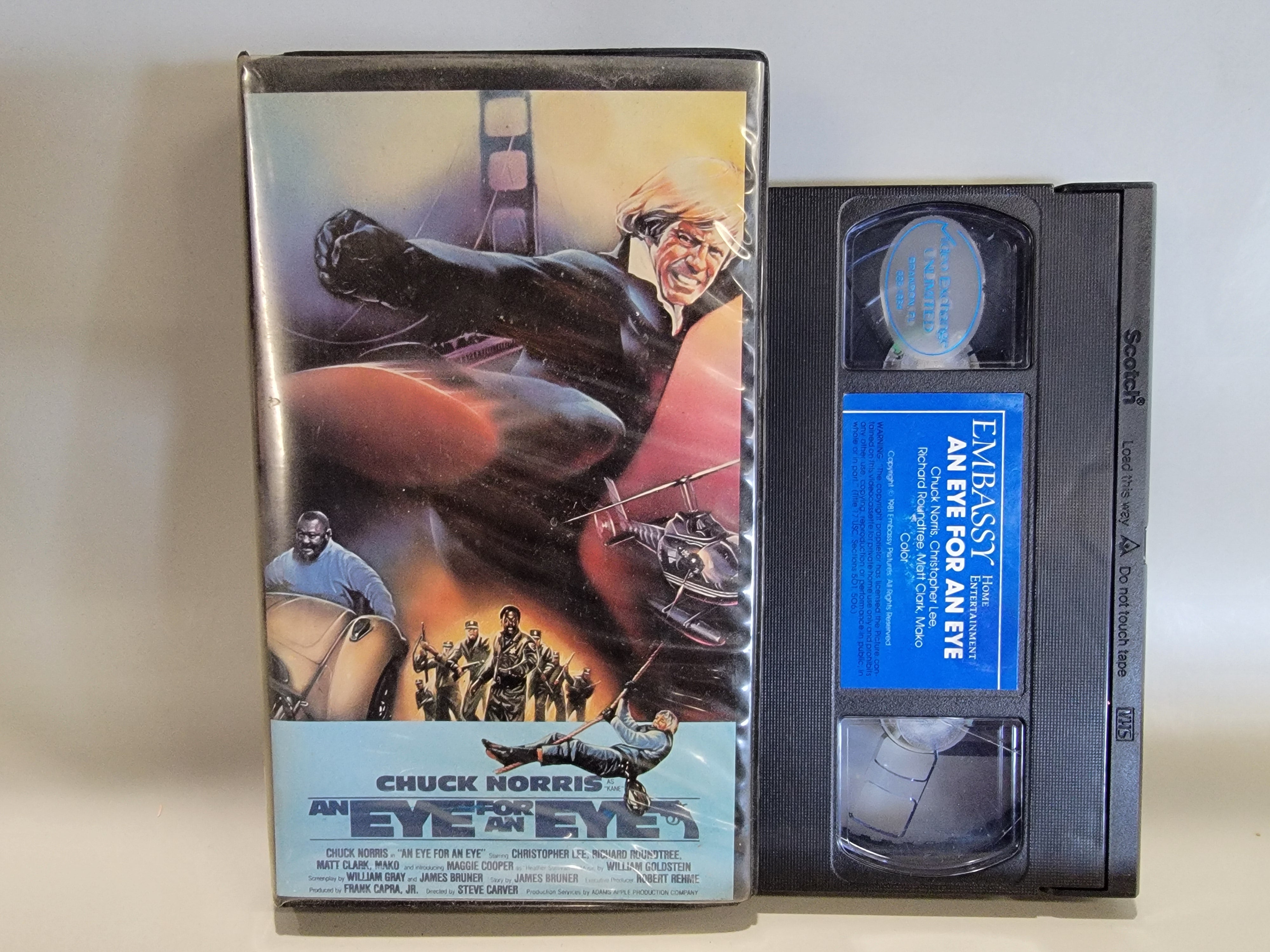 AN EYE FOR AN EYE VHS [USED]