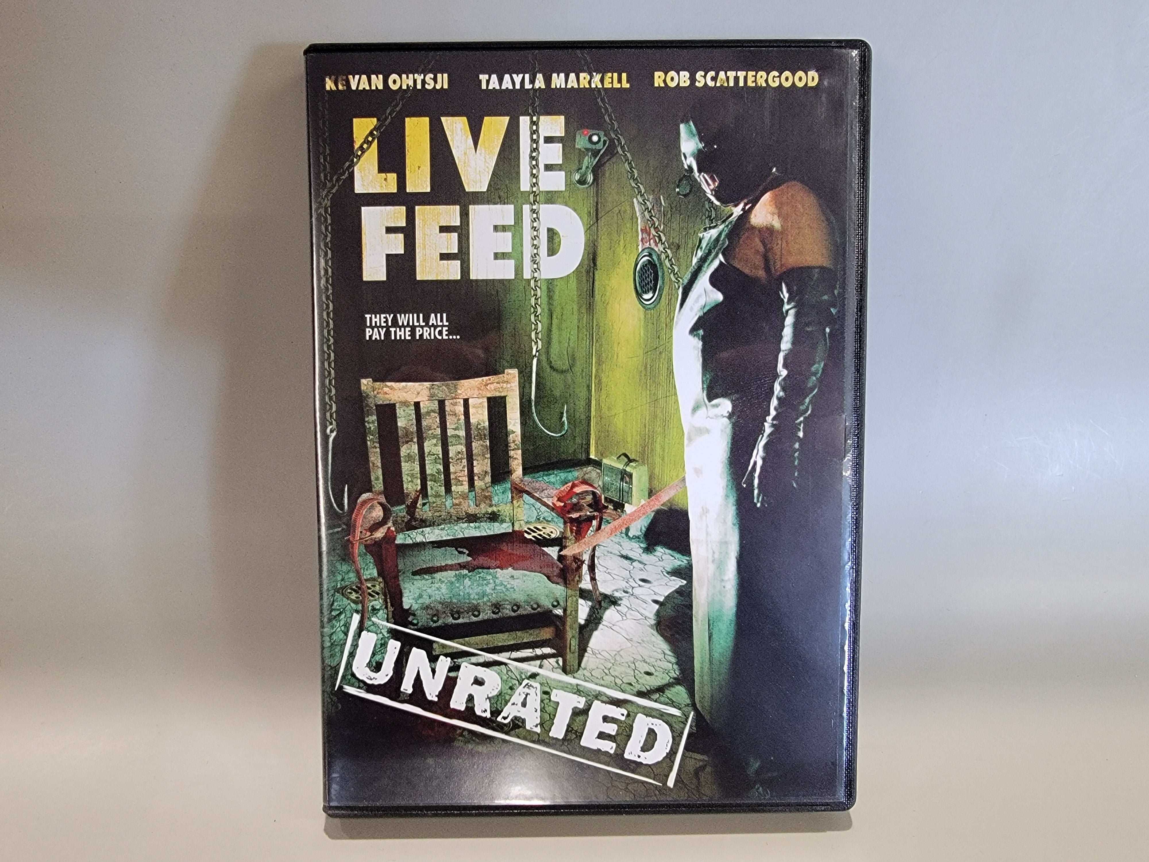 LIVE FEED DVD [USED]