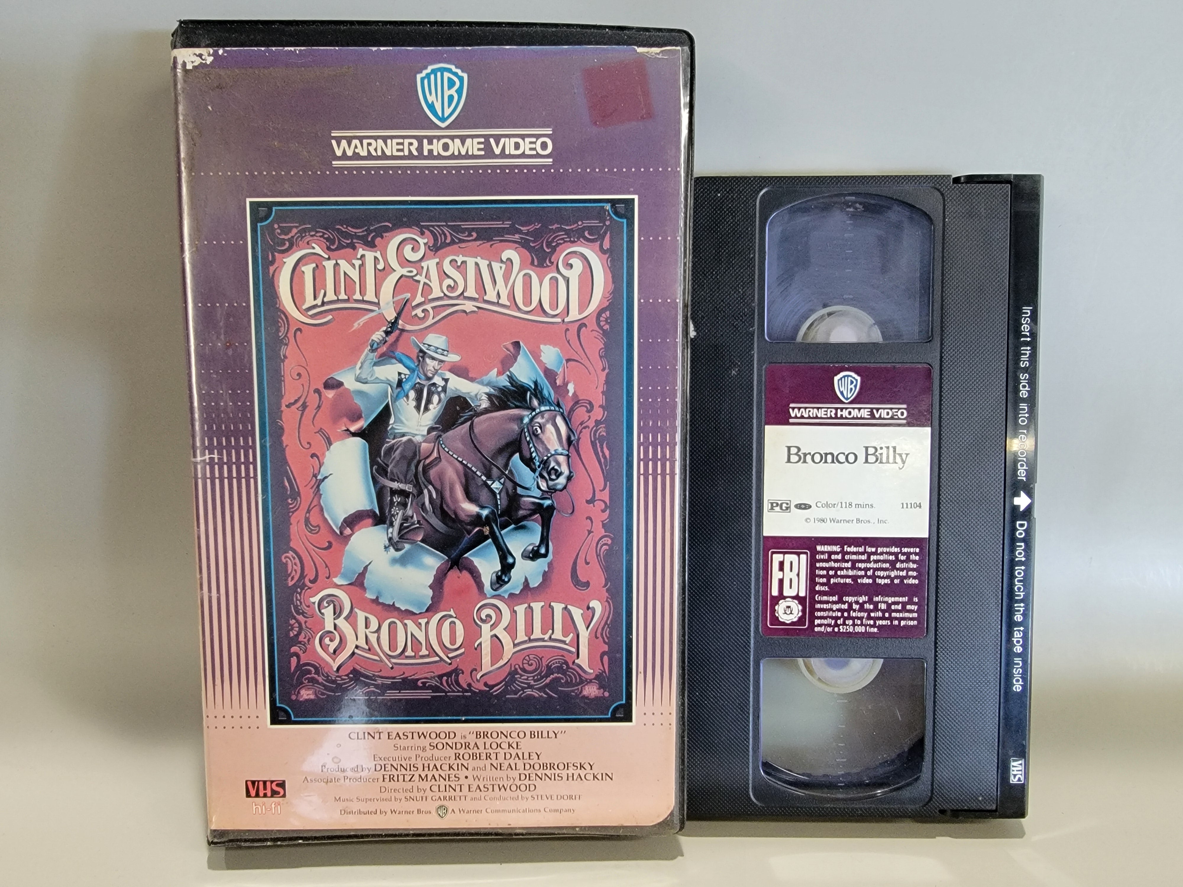 BRONCO BILLY VHS [USED]