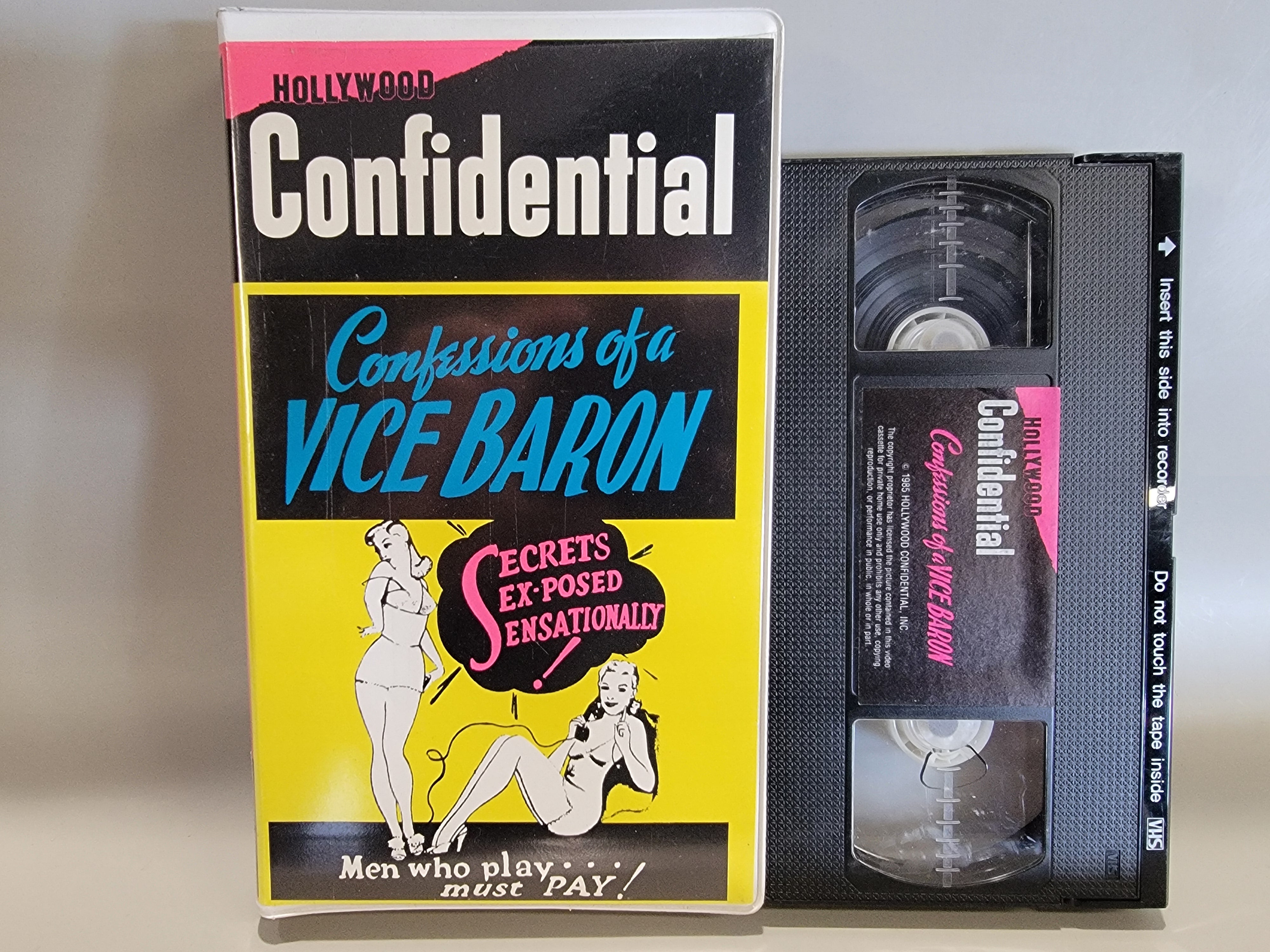 CONFESSIONS OF A VICE BARON VHS [USED]