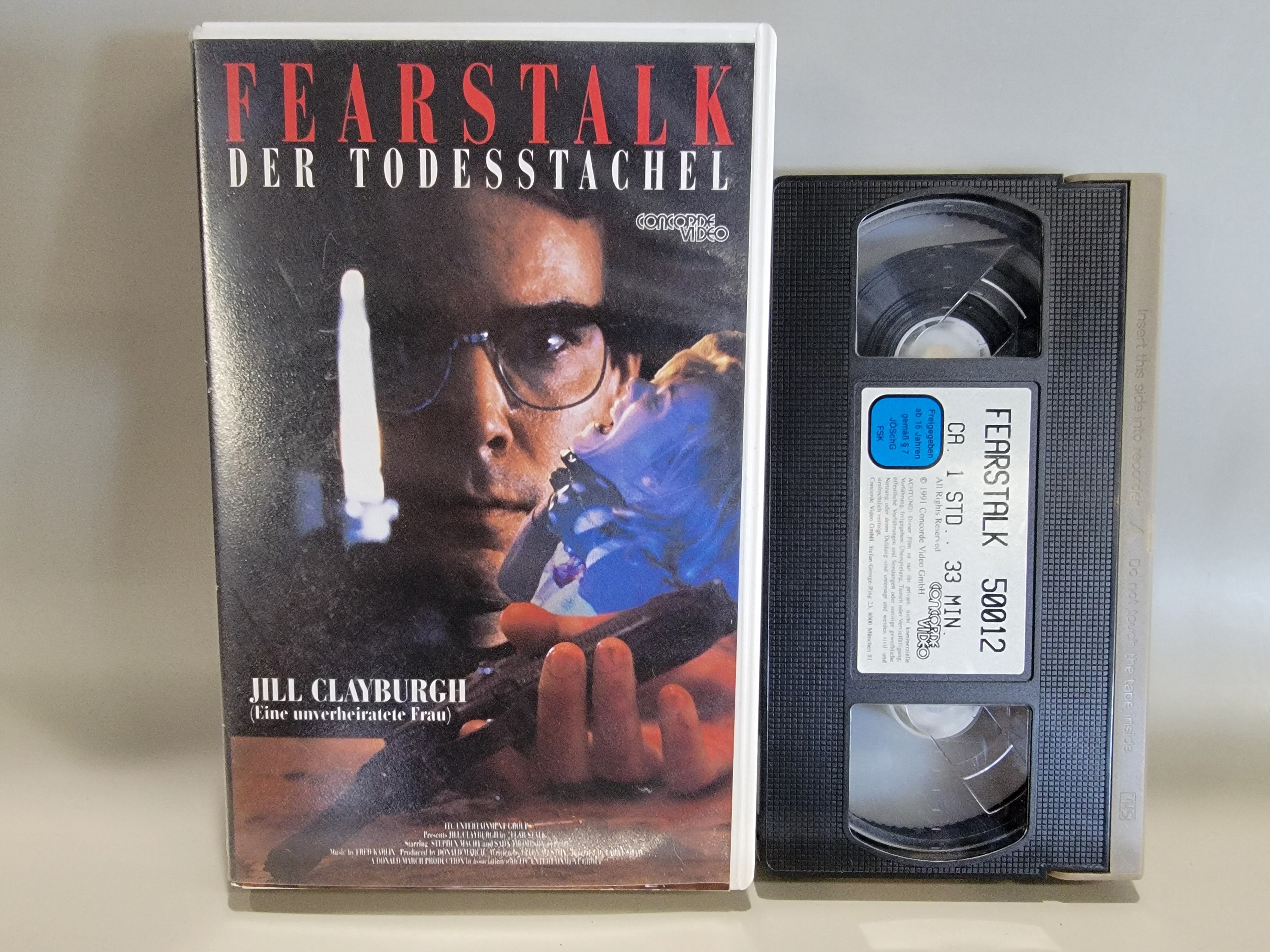 FEAR STALK (PAL IMPORT) VHS [USED]