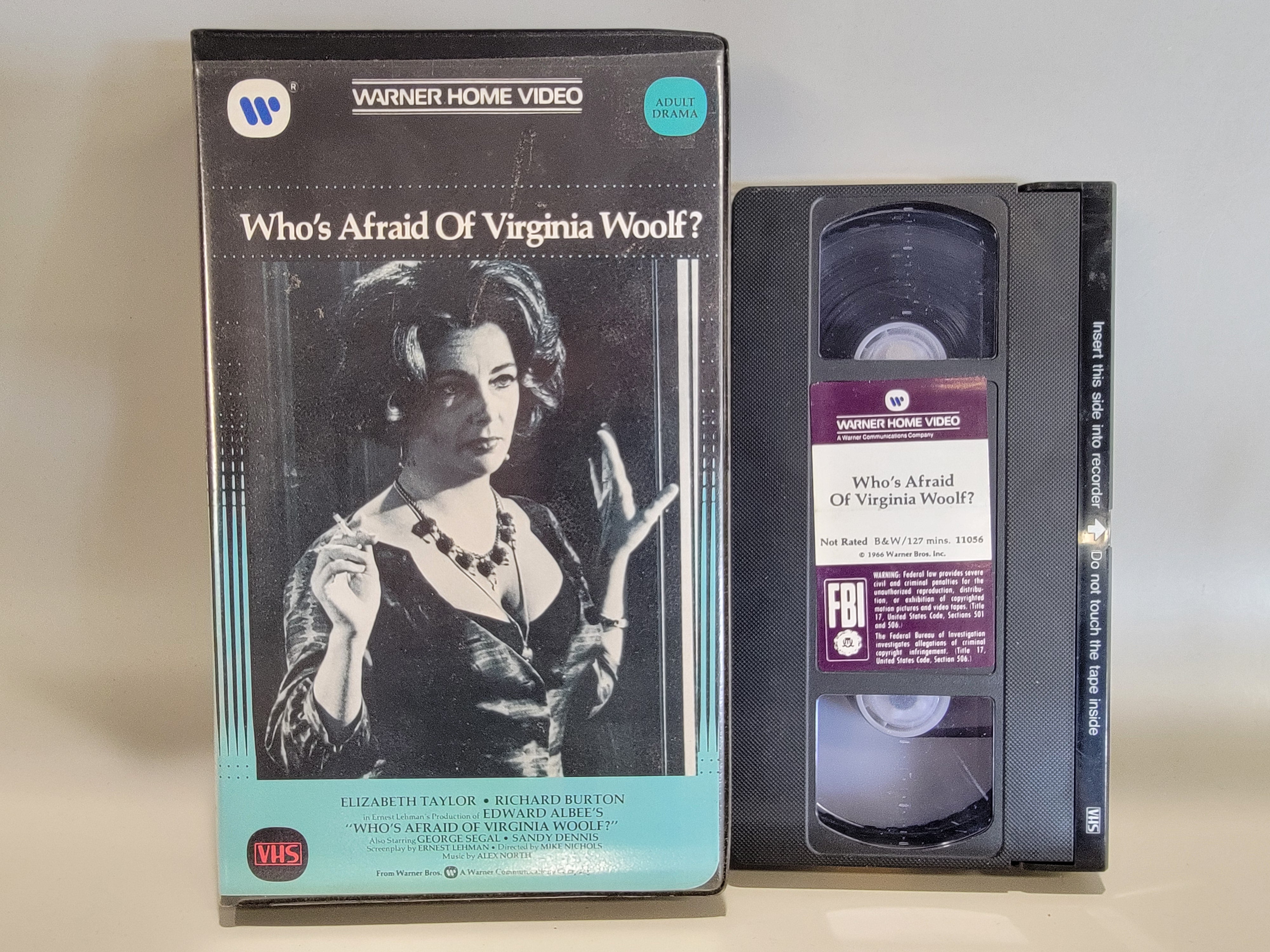 WHO'S AFRAID OF VIRGINIA WOOLF? VHS [USED]