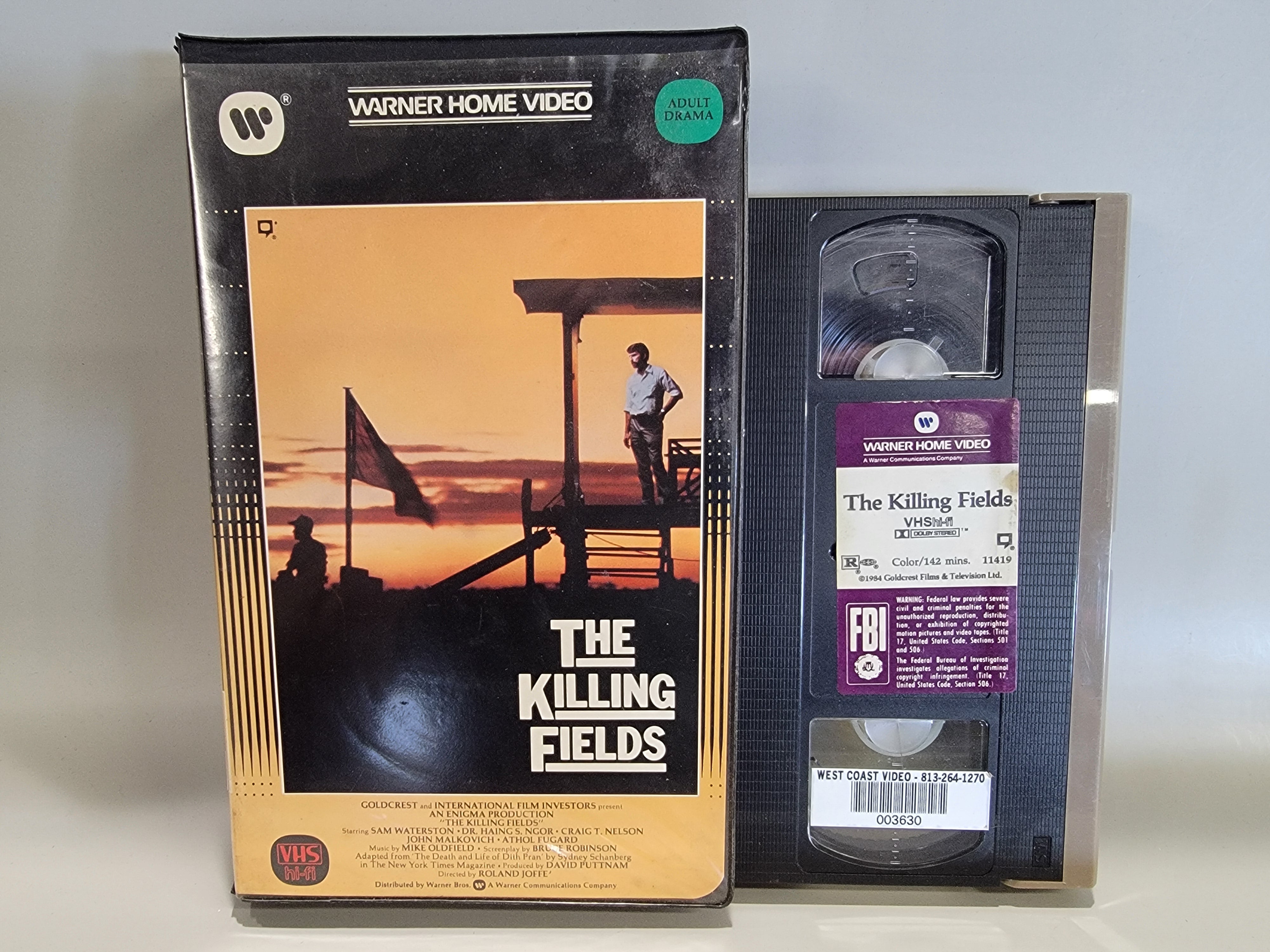 THE KILLING FIELDS VHS [USED]