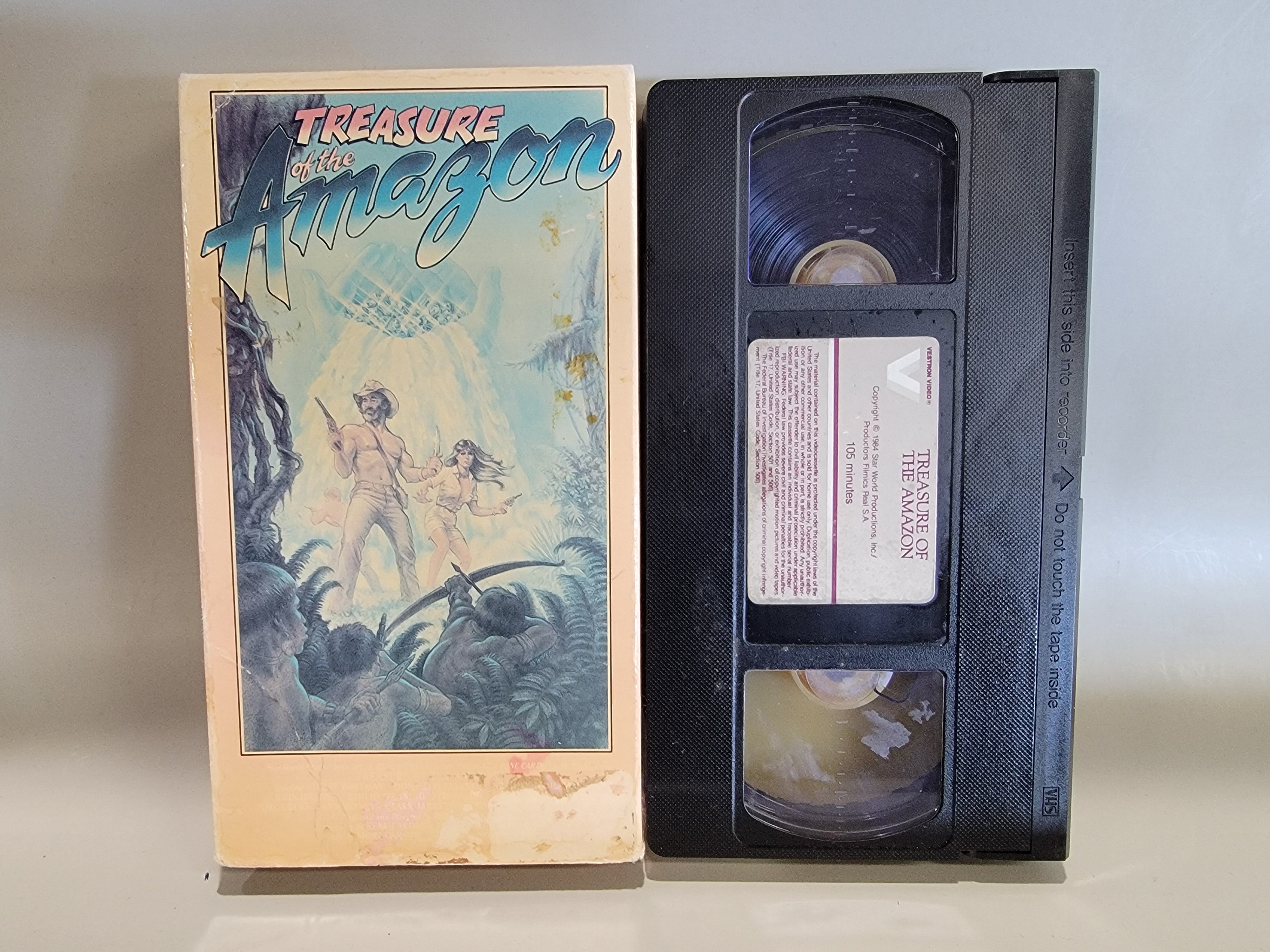 TREASURE OF THE AMAZON VHS [USED]