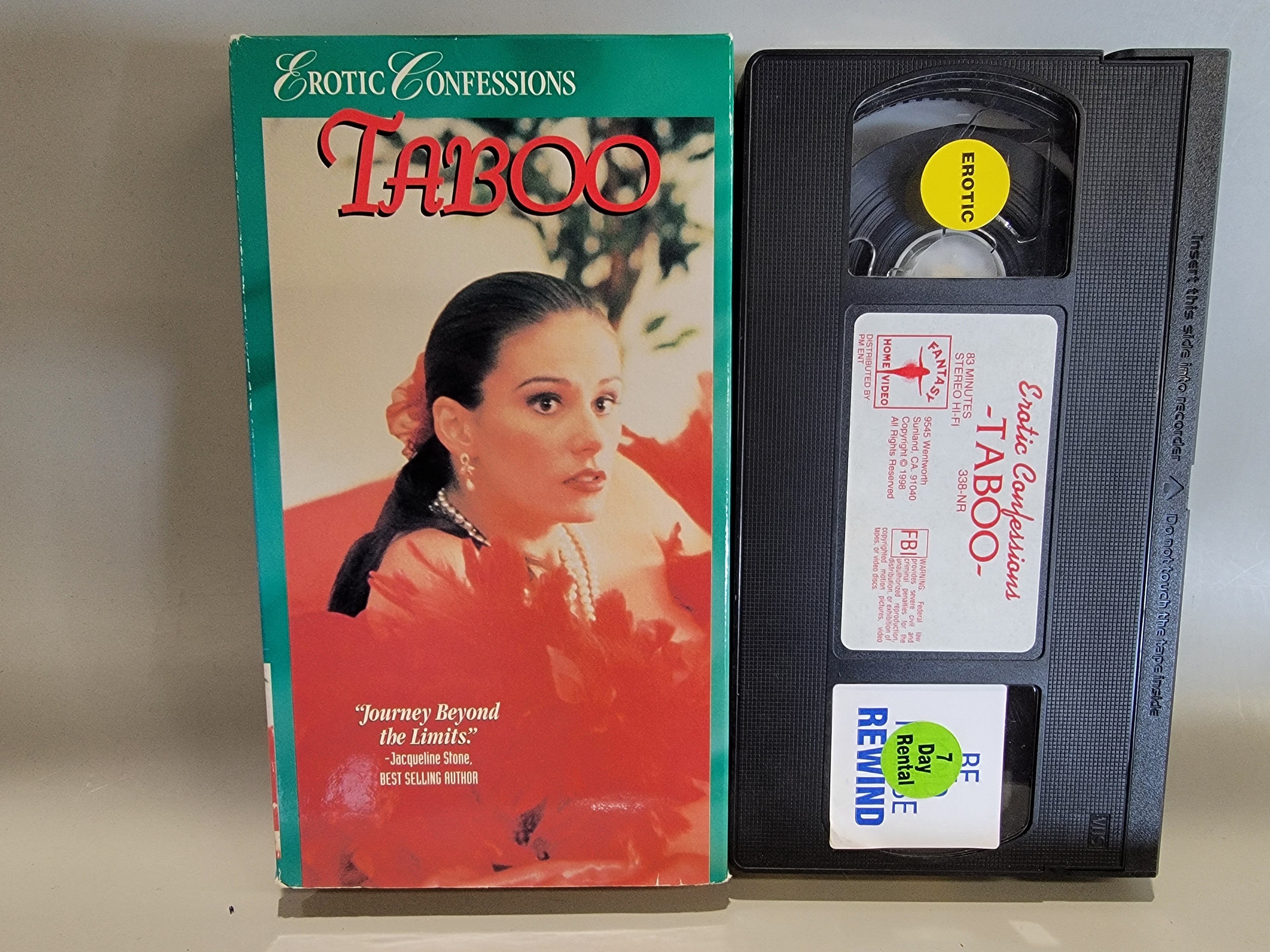 EROTIC CONFESSIONS: TABOO VHS [USED]