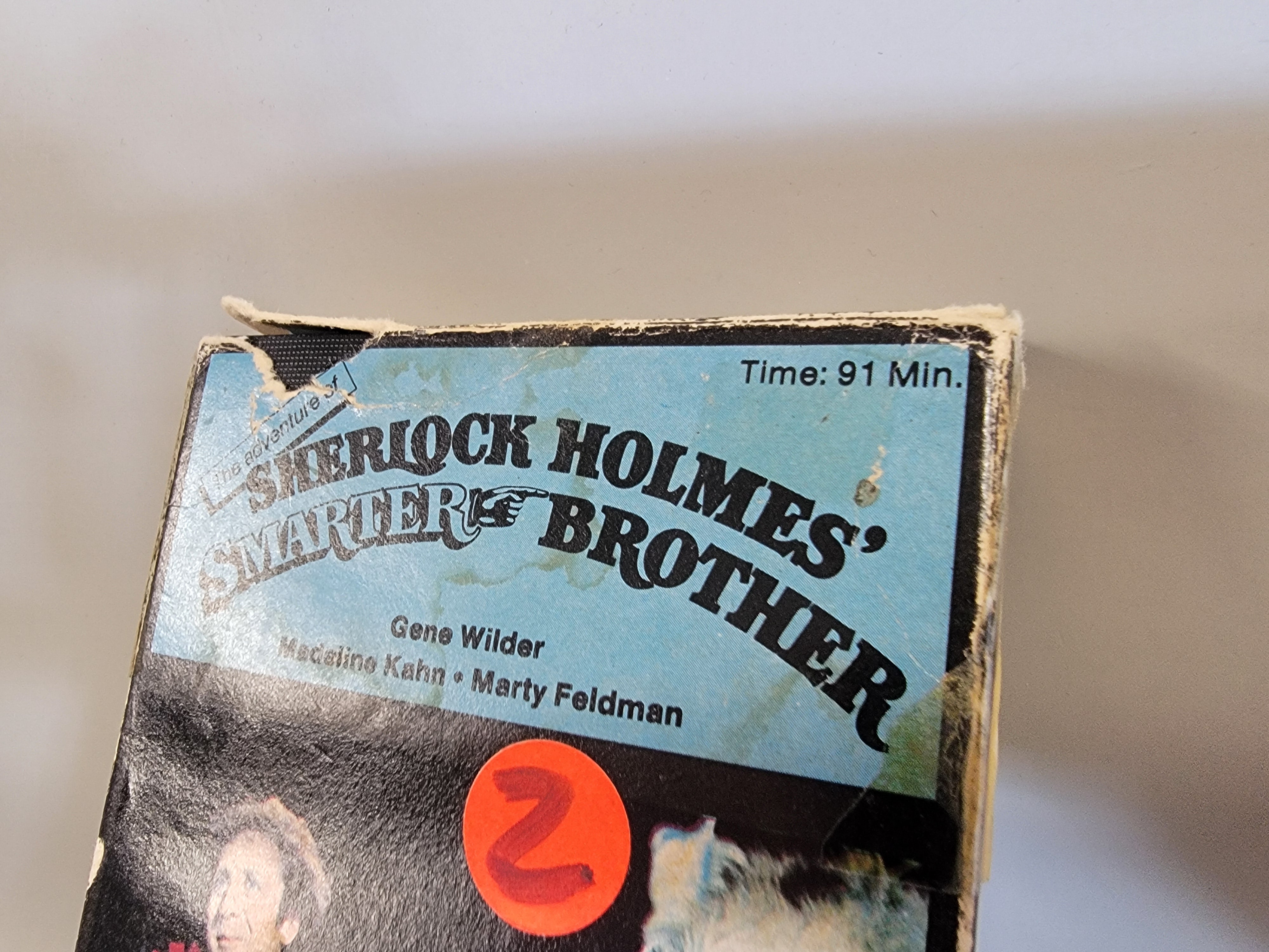 SHERLOCK HOLMES' SMARTER BROTHER VHS [USED]