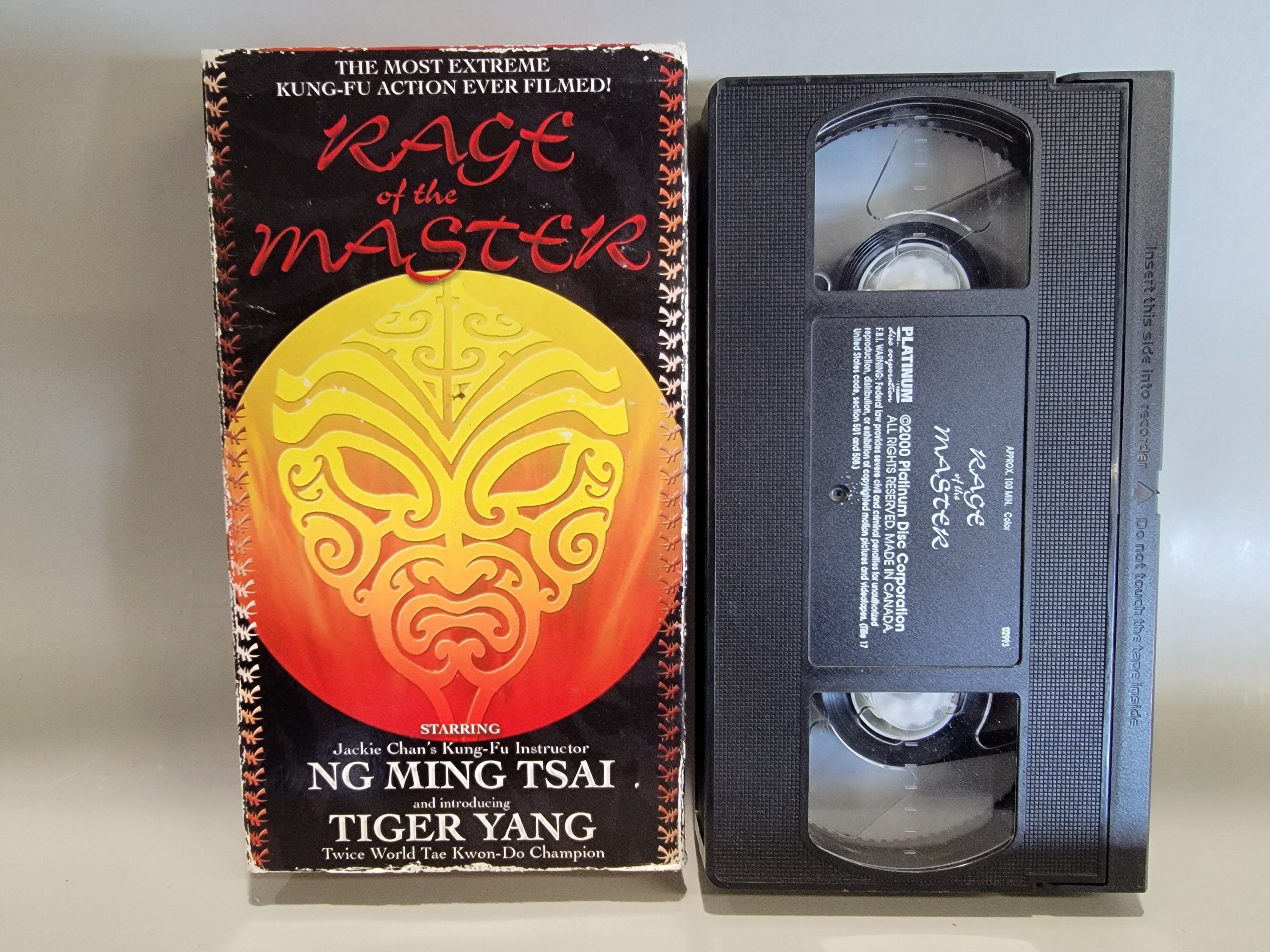 RAGE OF THE MASTER VHS [USED]