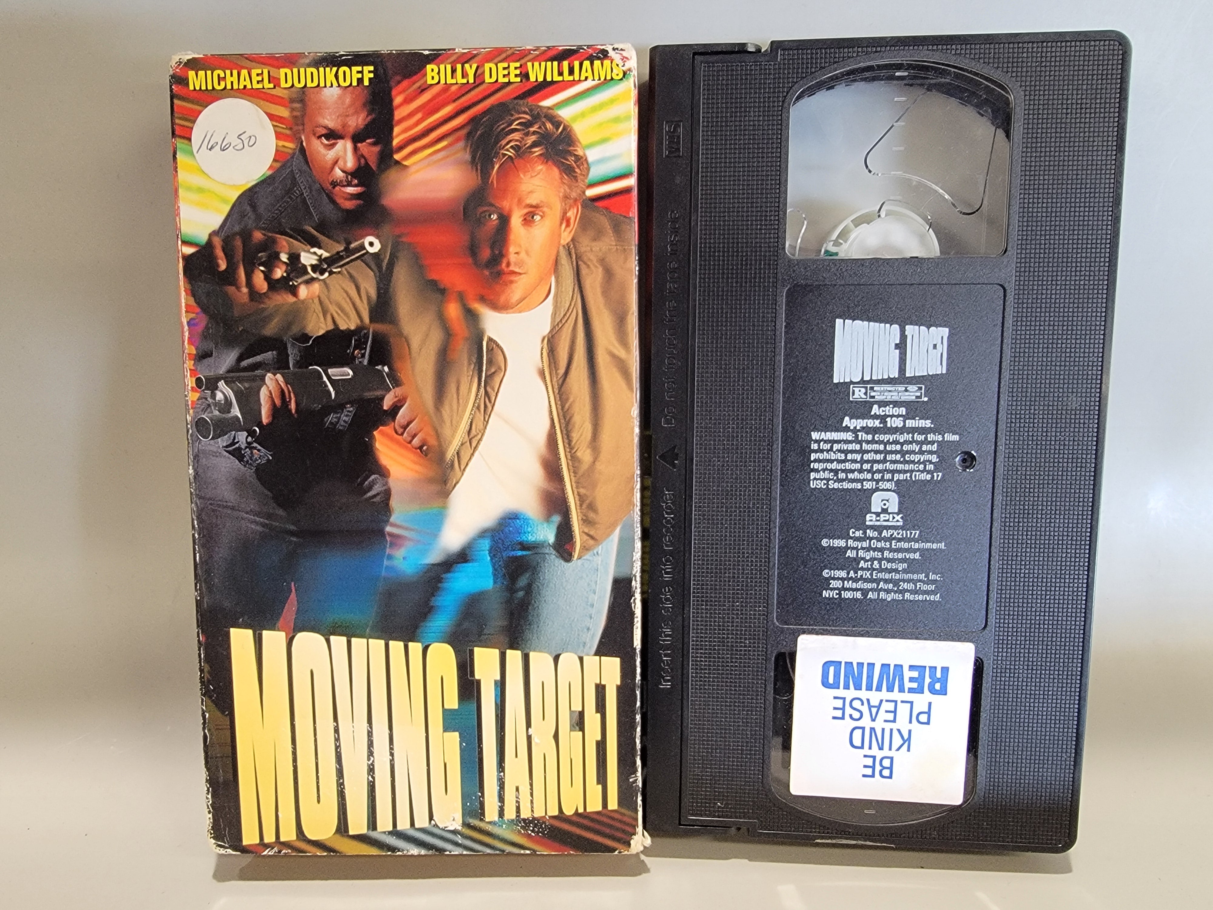 MOVING TARGET VHS [USED]