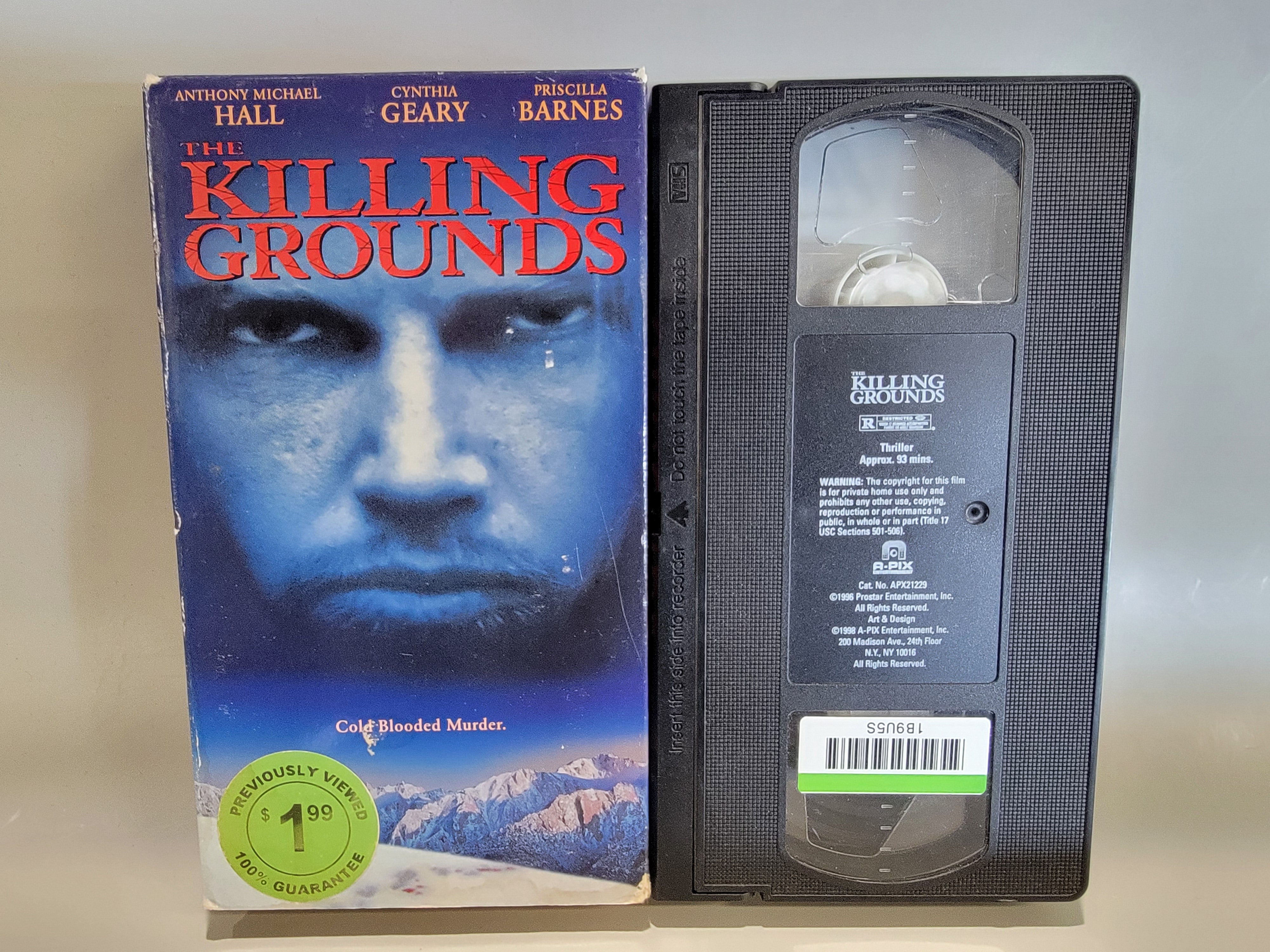 KILLING GROUNDS VHS [USED]