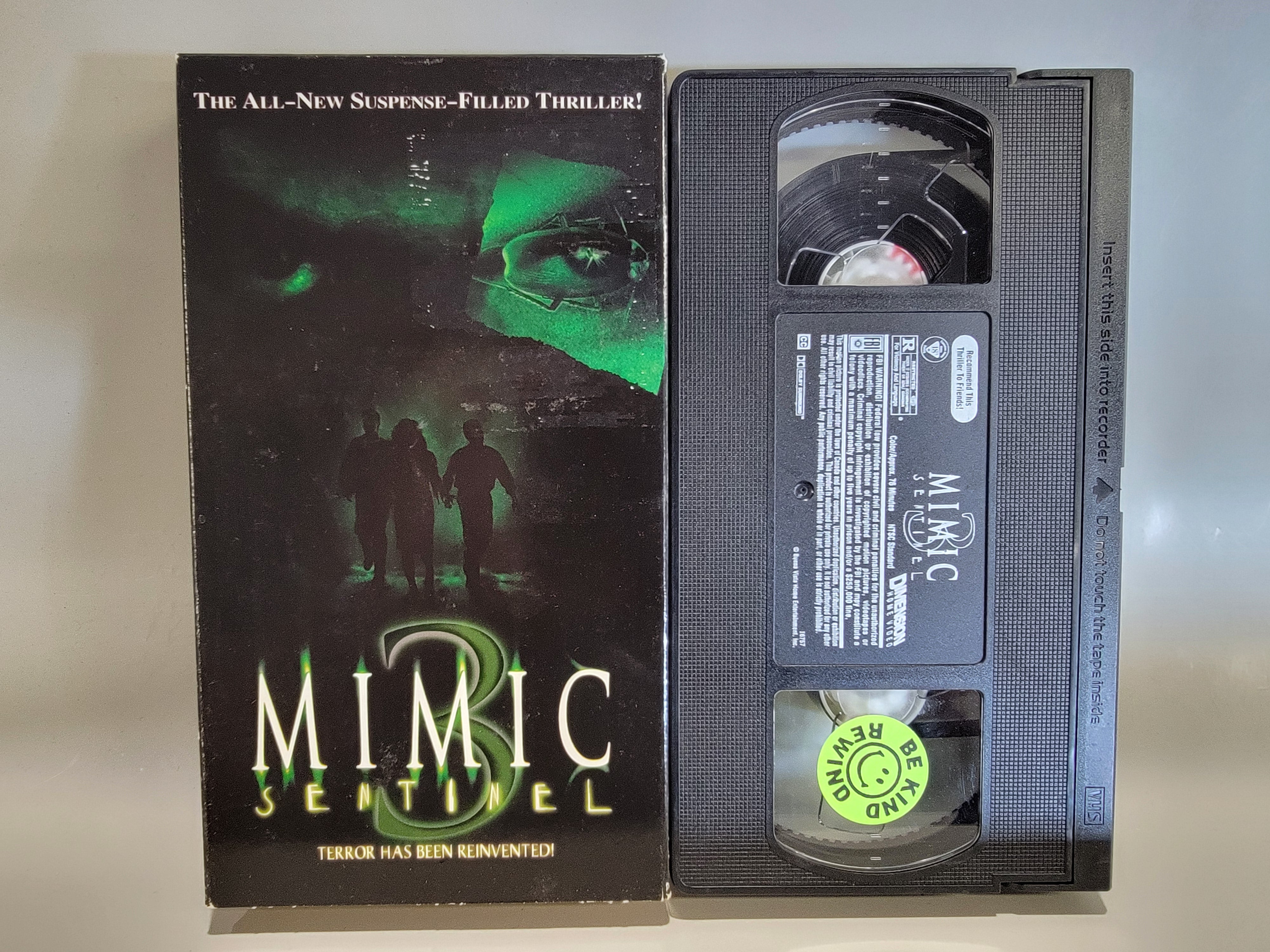MIMIC 3: SENTINEL VHS [USED]
