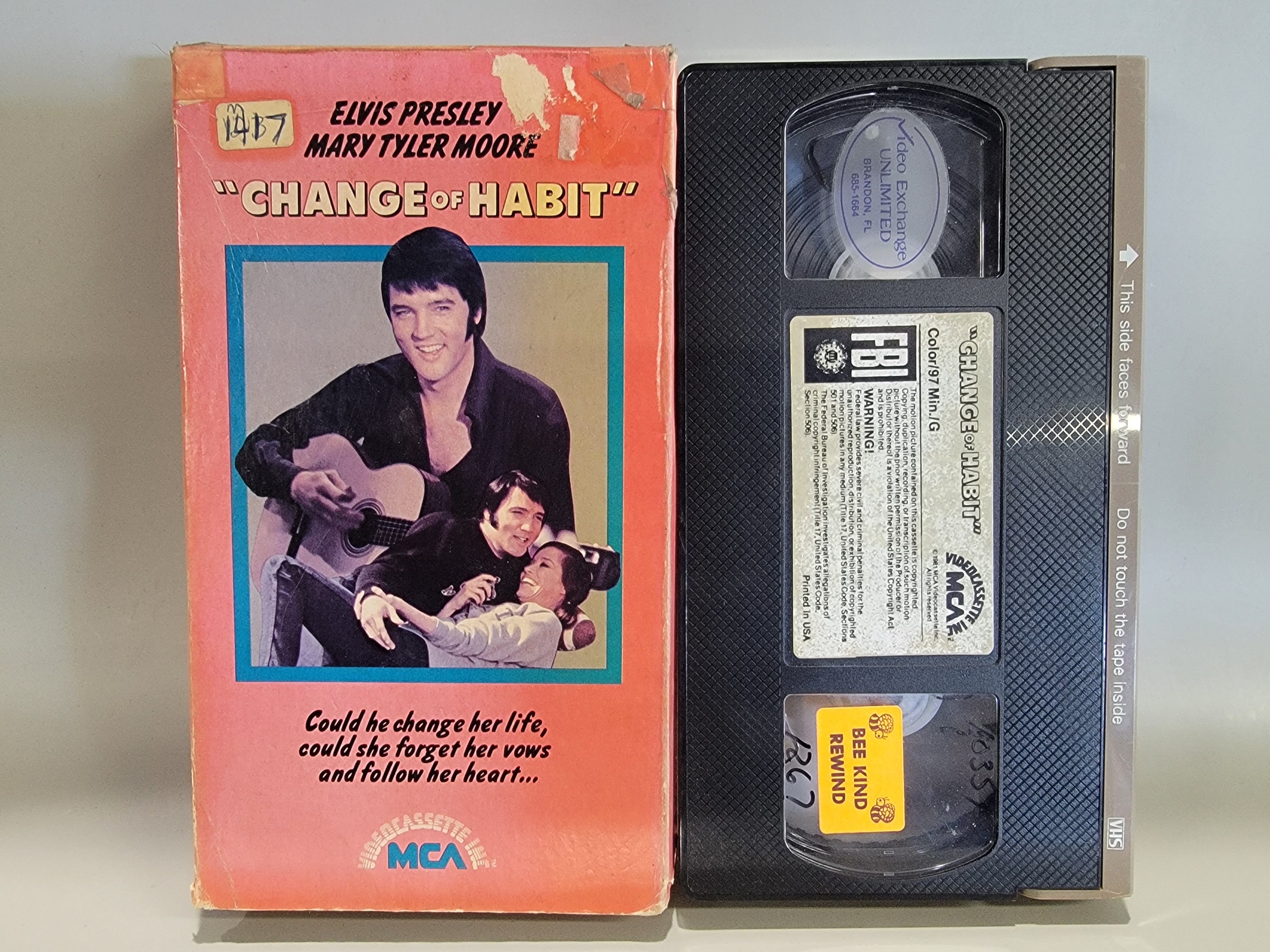 CHANGE OF HABIT VHS [USED]