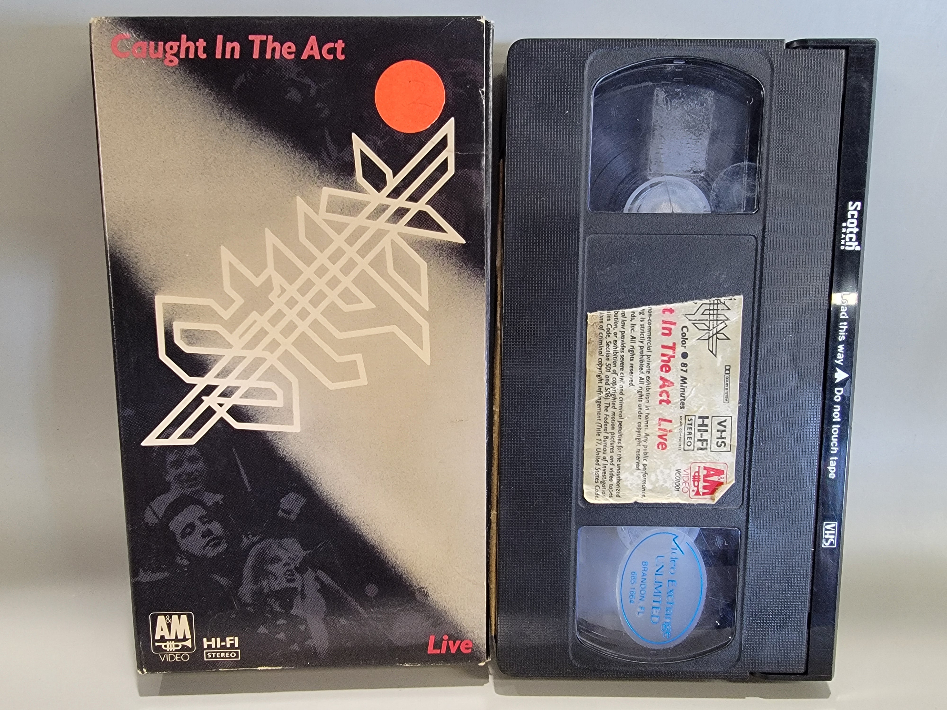 STYX: CAUGHT IN THE ATTIC LIVE VHS [USED]