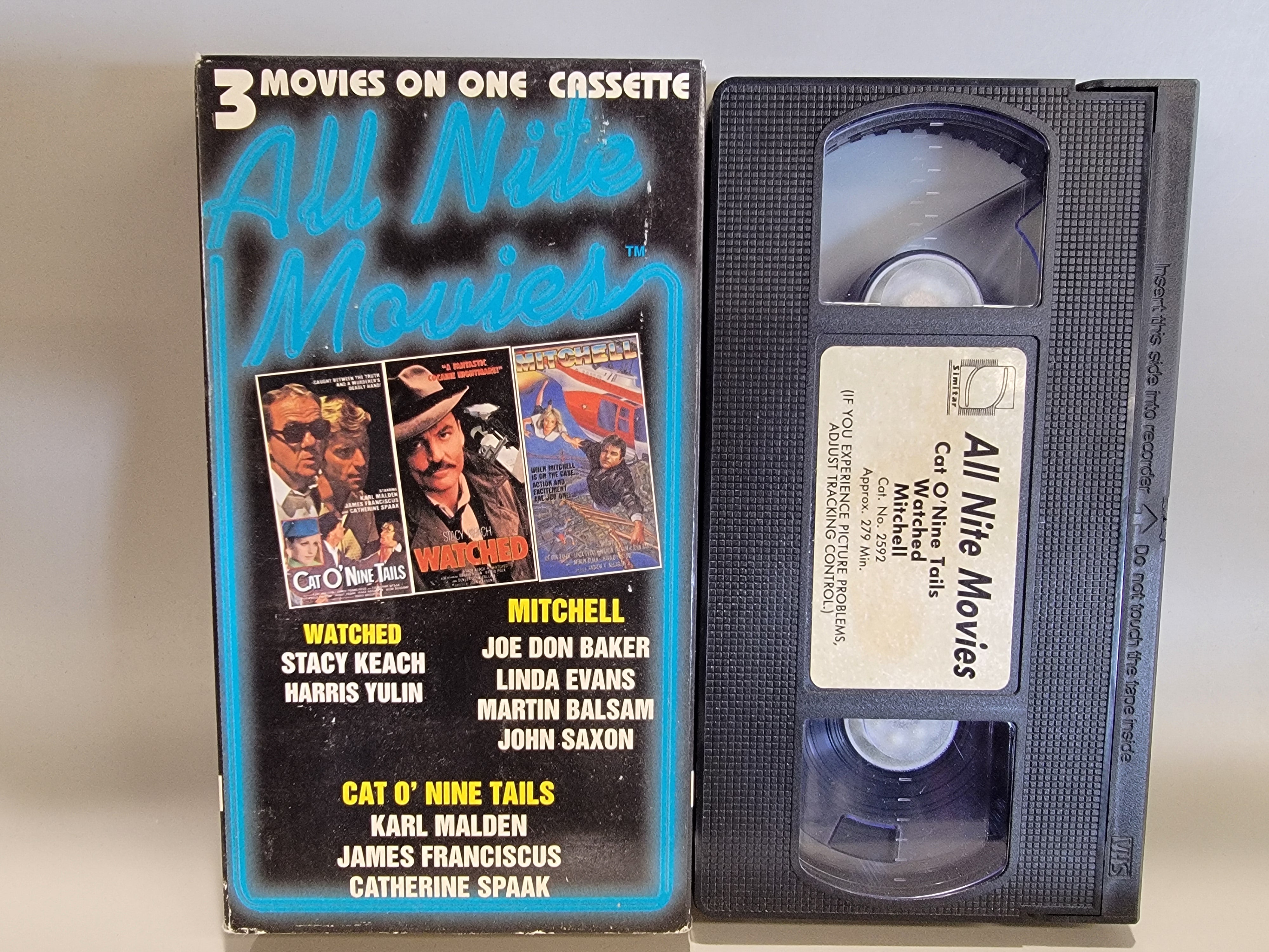 ALL NITE MOVIES: ACTION VHS [USED]