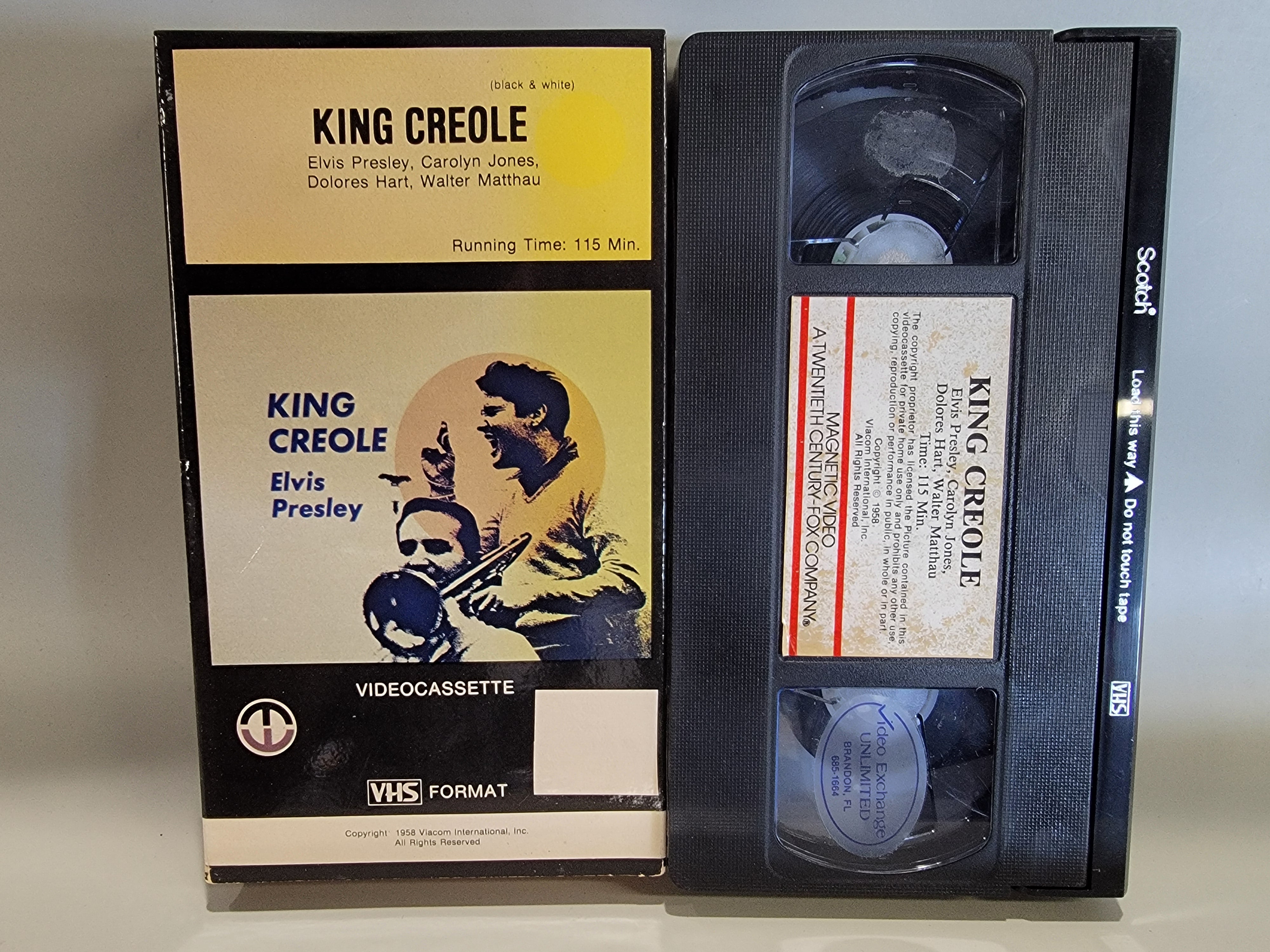 KING CREOLE VHS [USED]