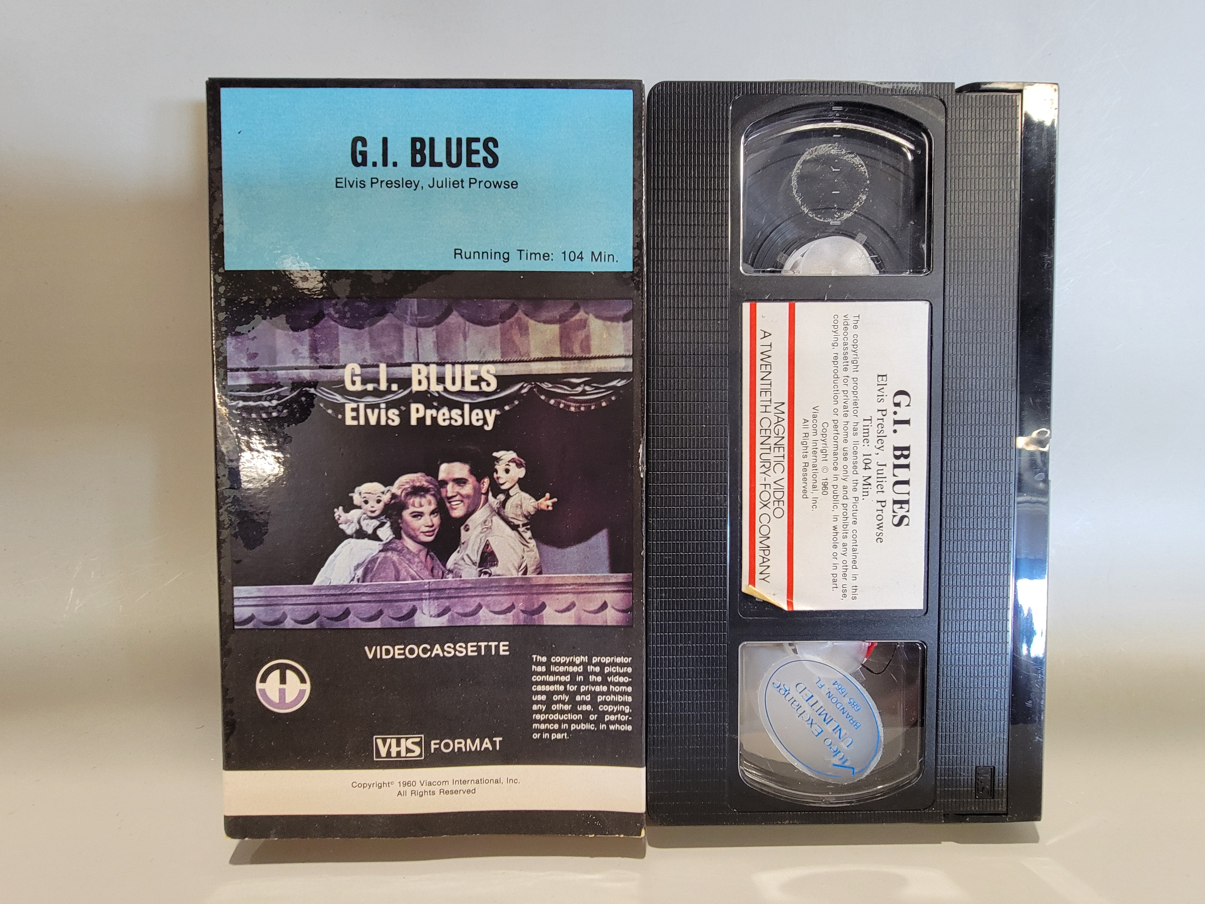 G.I. BLUES VHS [USED]