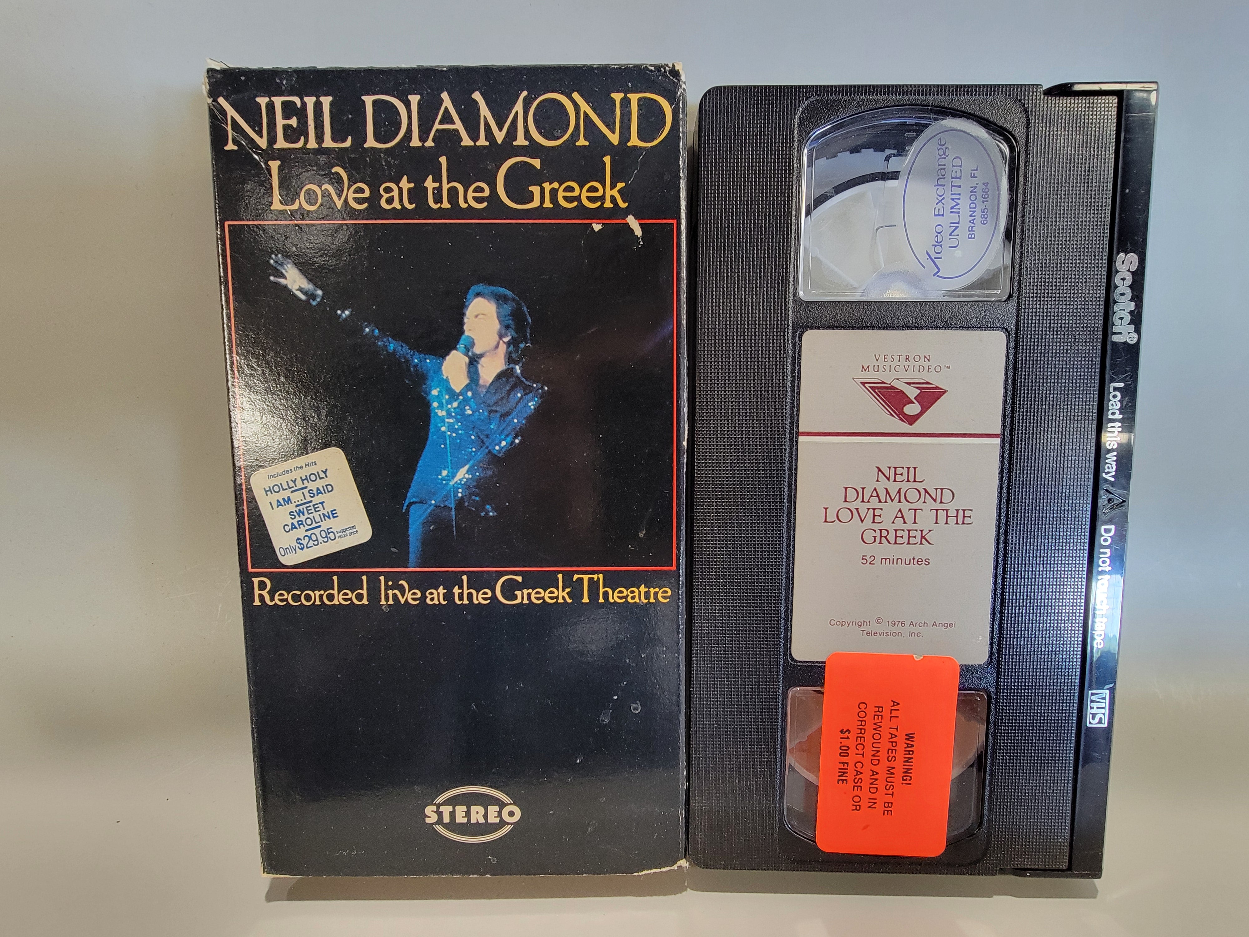 NEIL DIAMOND: LOVE AT THE GREEK VHS [USED]