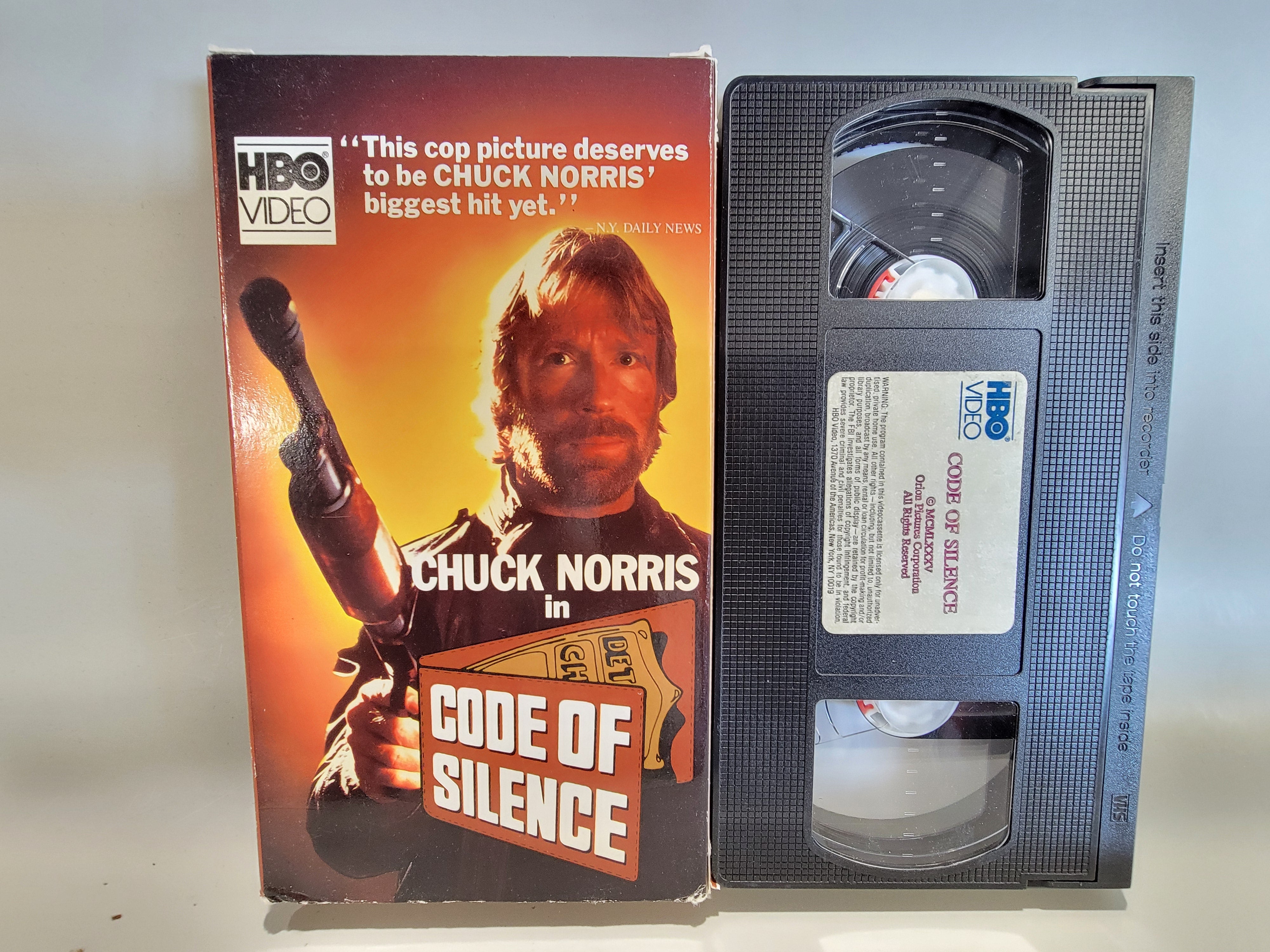 CODE OF SILENCE VHS [USED]