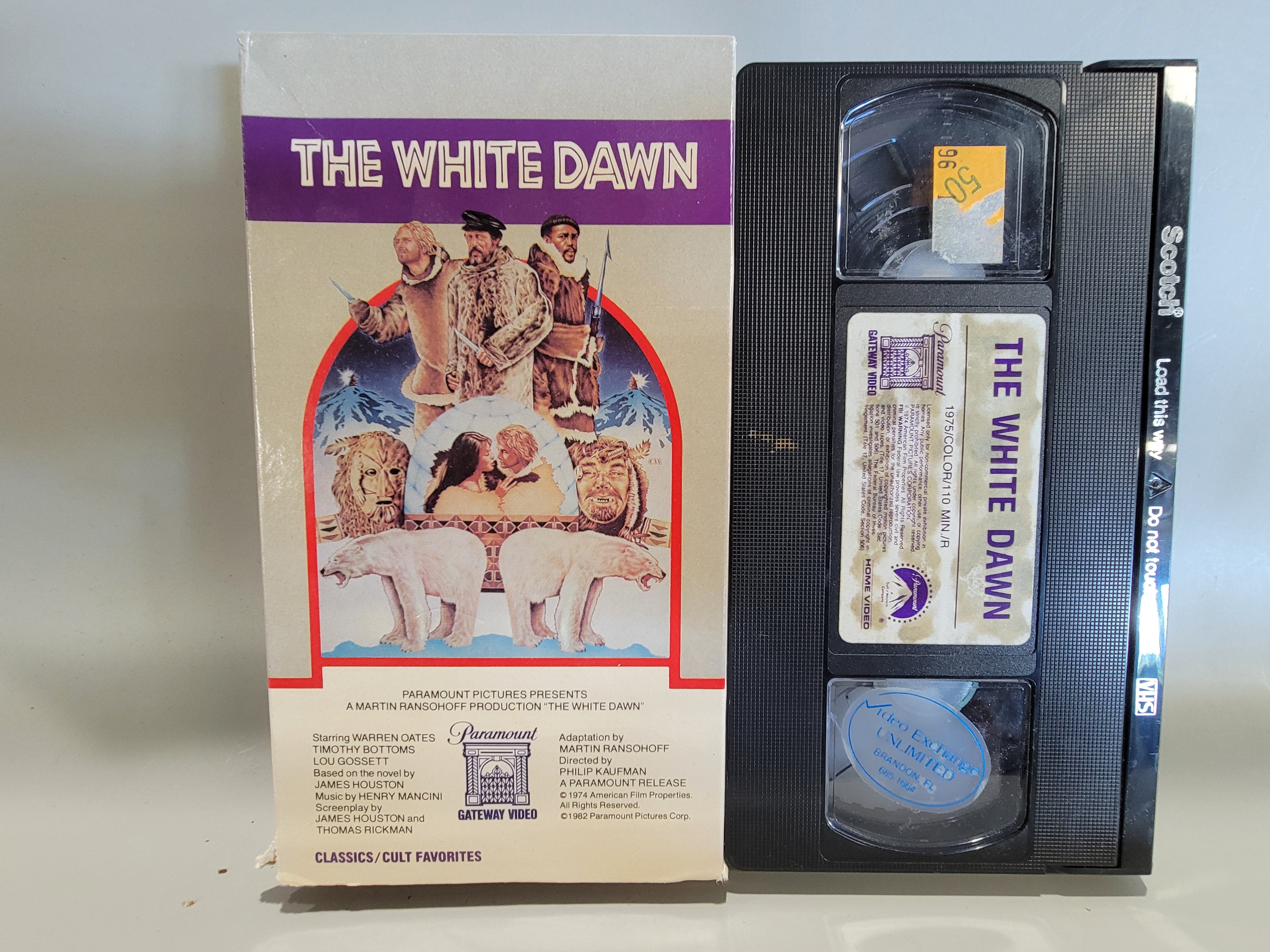 THE WHITE DAWN VHS [USED]