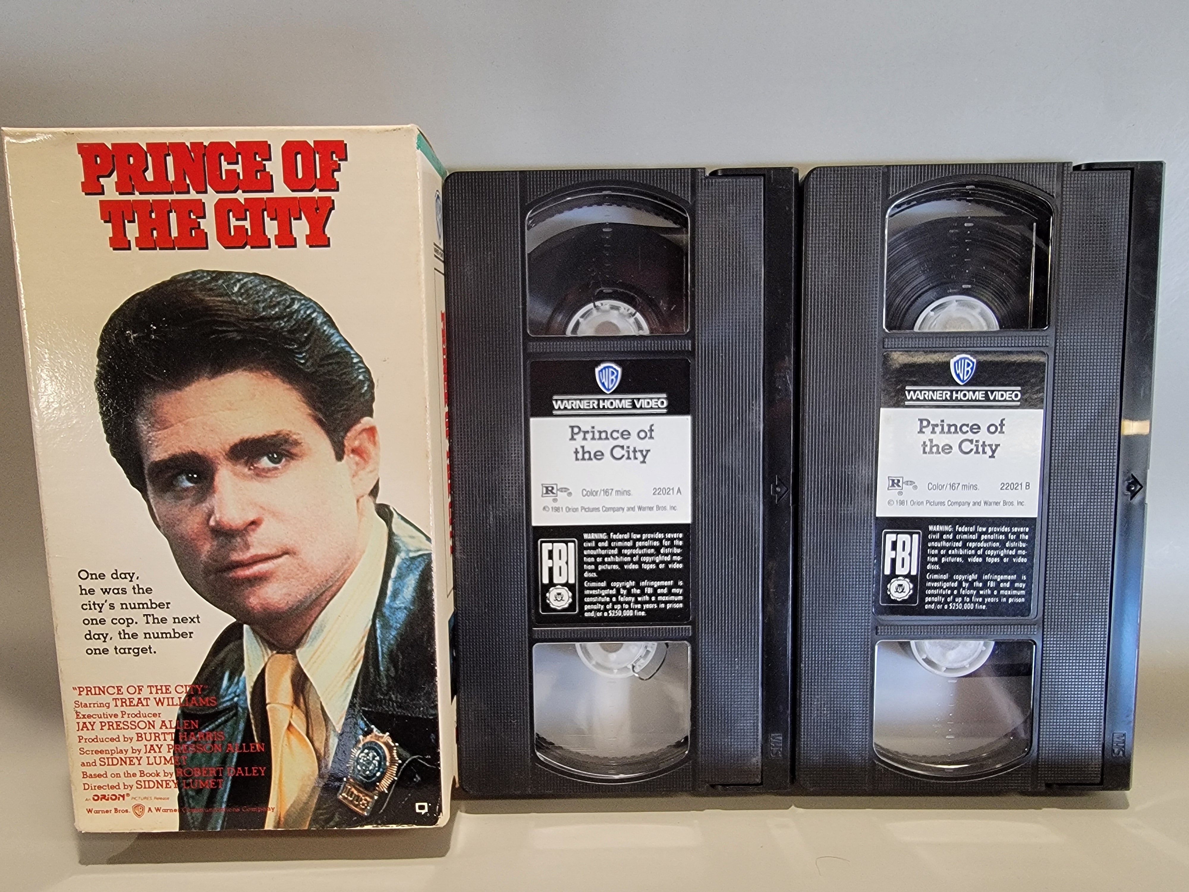 PRINCE OF THE CITY (2 TAPES) VHS [USED]