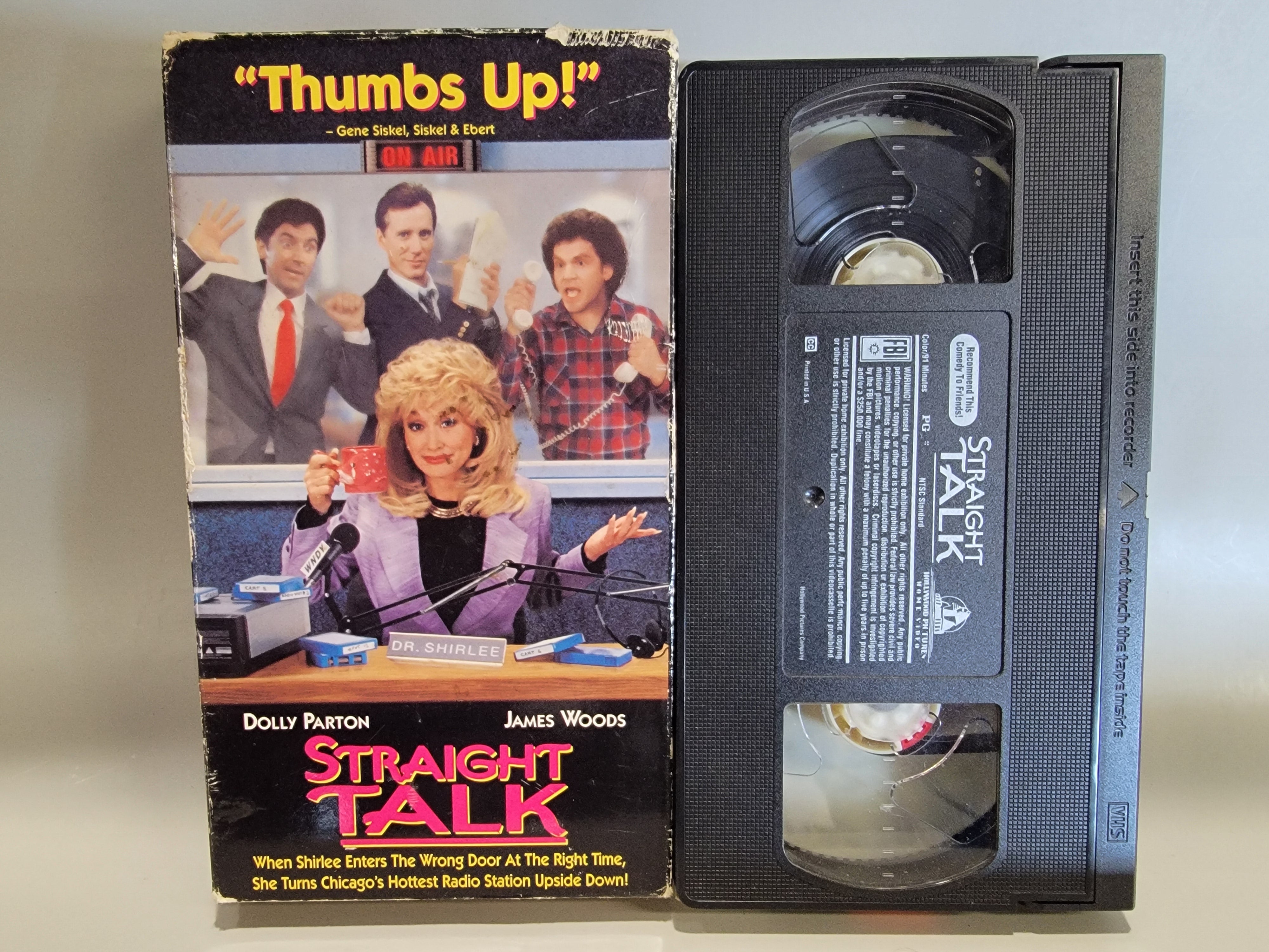 STRAIGHT TALK VHS [USED]