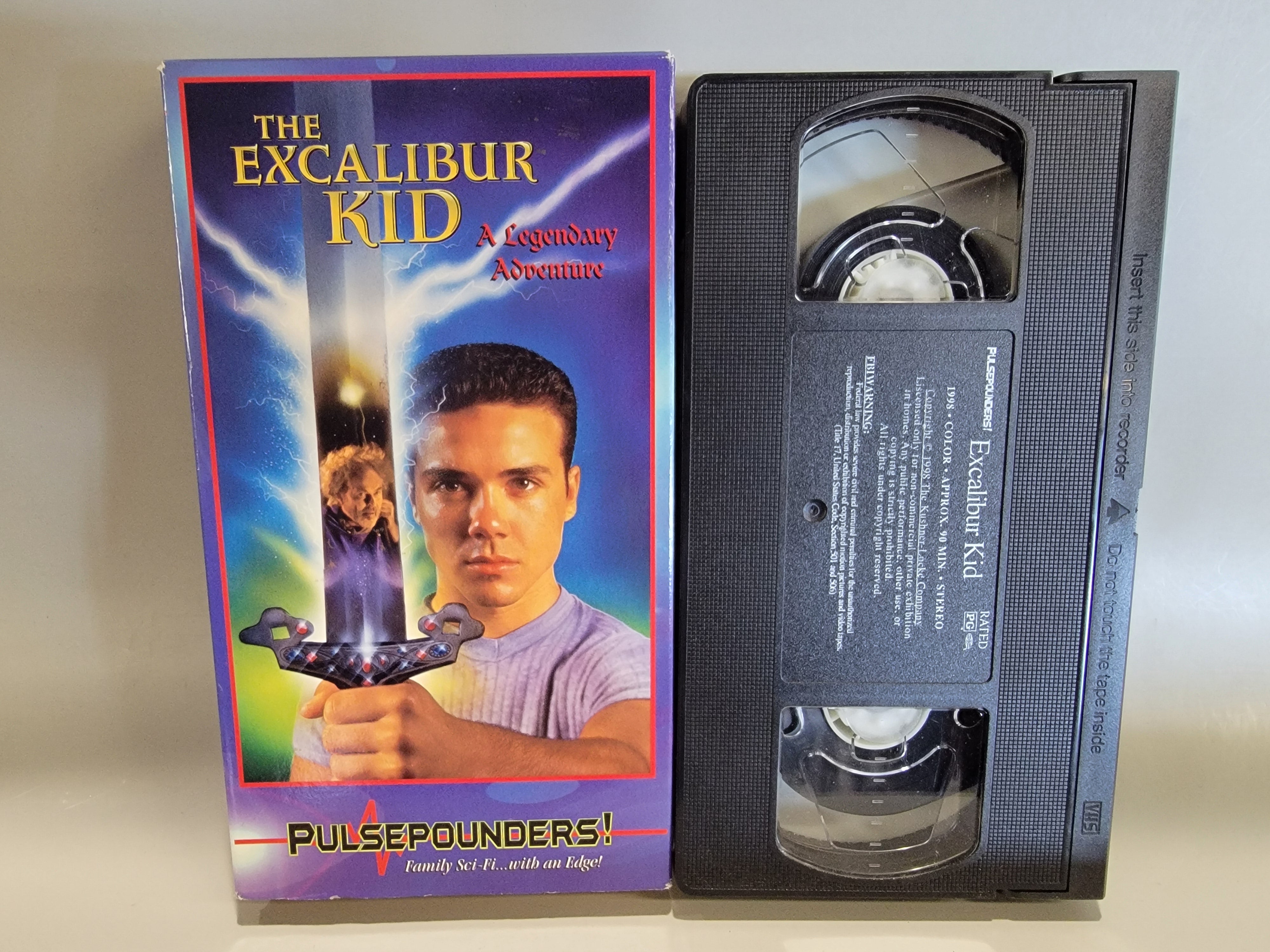 THE EXCALIBUR KID VHS [USED]