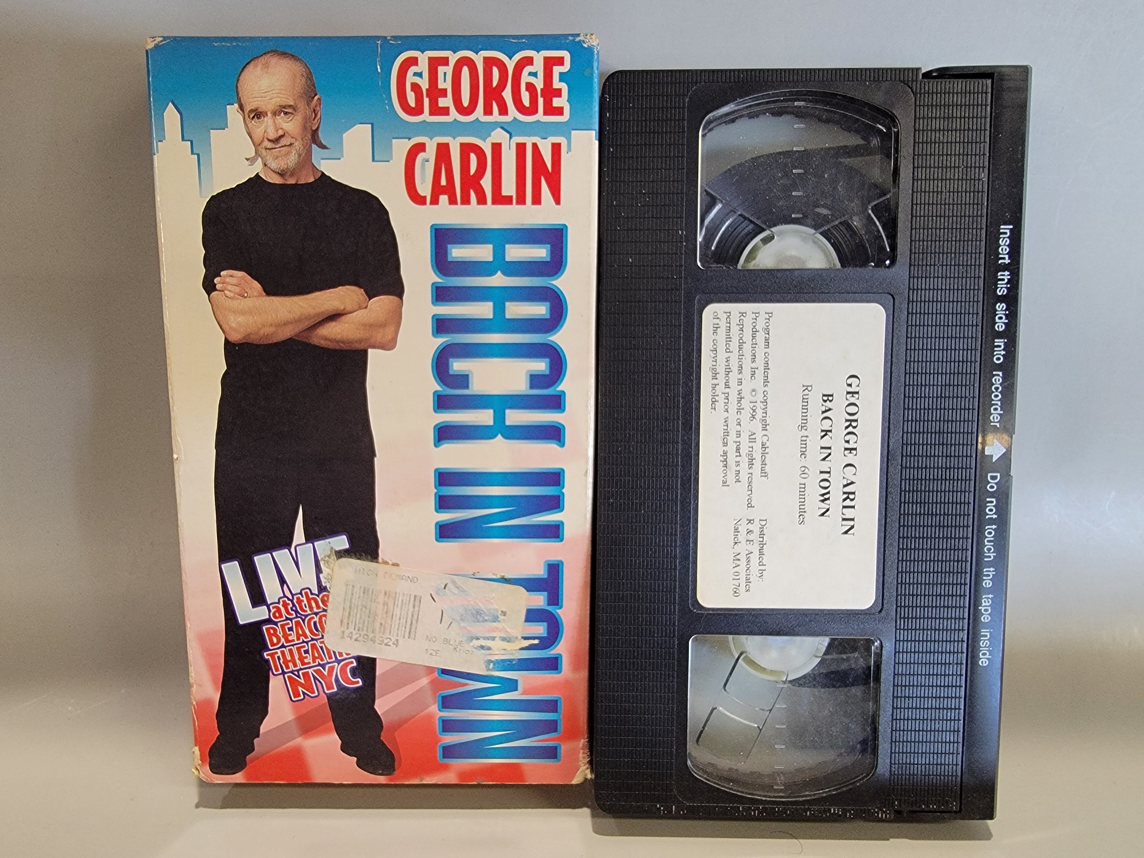 GEORGE CARLIN: BACK IN TOWN VHS [USED]