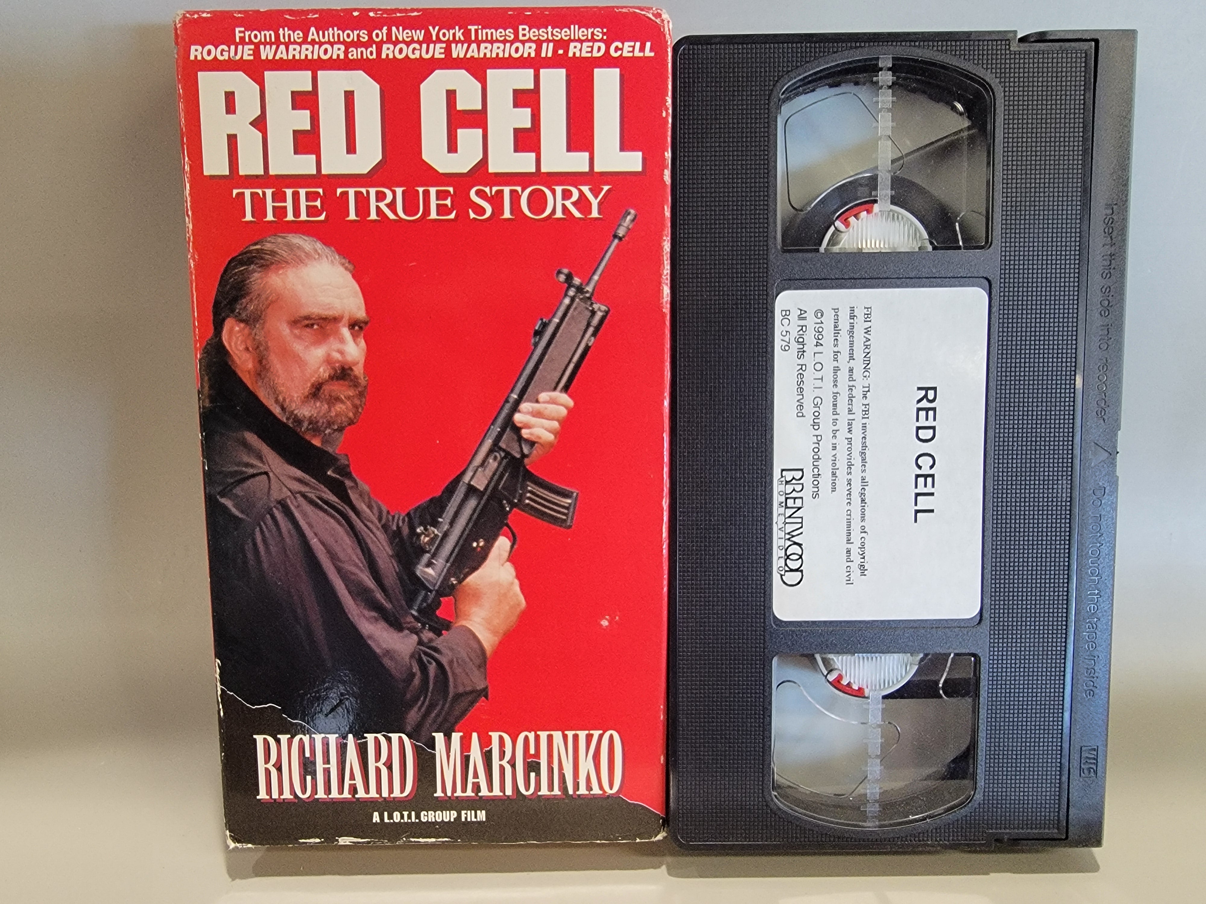 RED CELL: THE TRUE STORY VHS [USED]