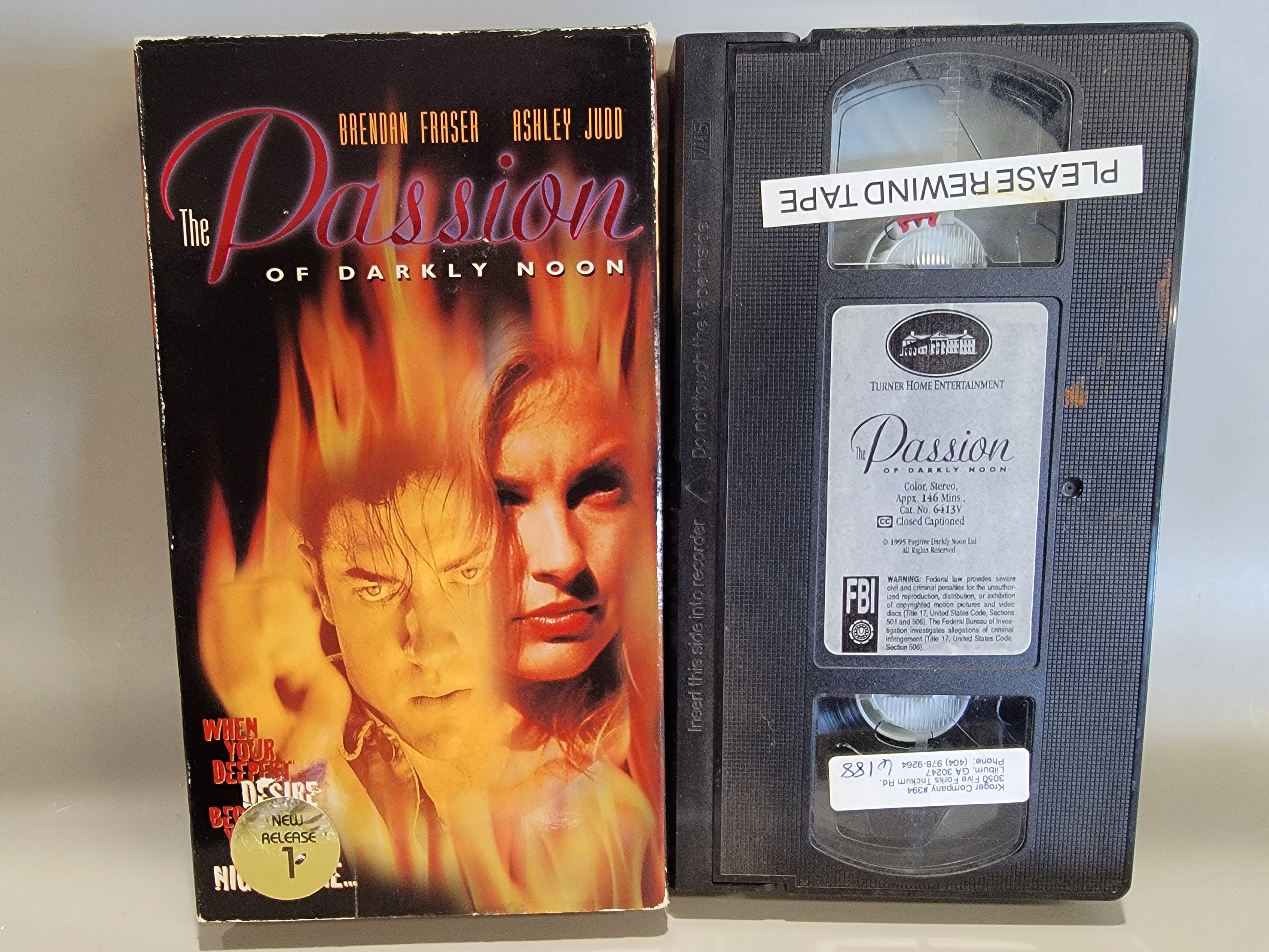 THE PASSION OF DARKLY NOON VHS [USED]