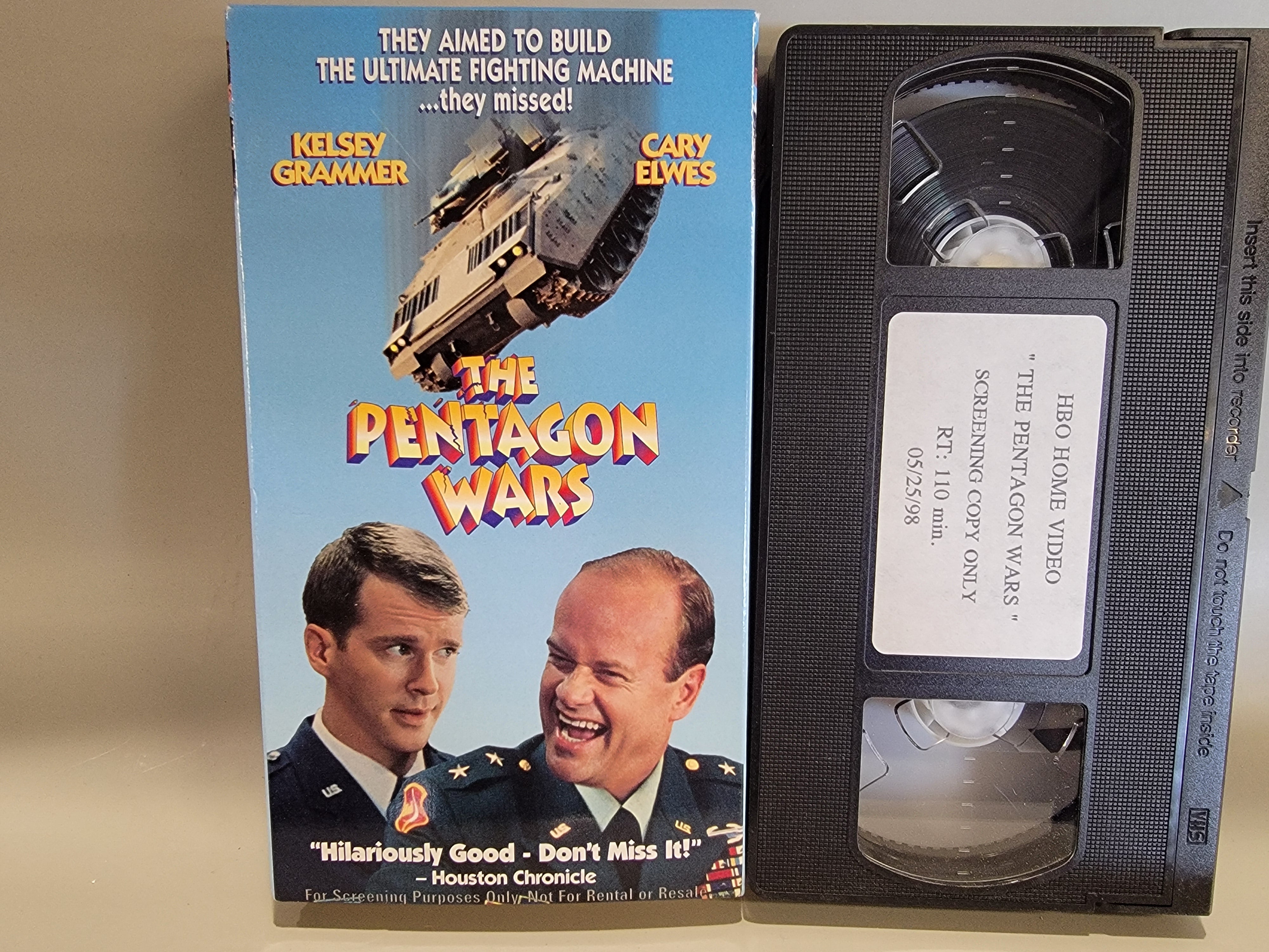 THE PENTAGON WARS (SCREENER) VHS [USED]