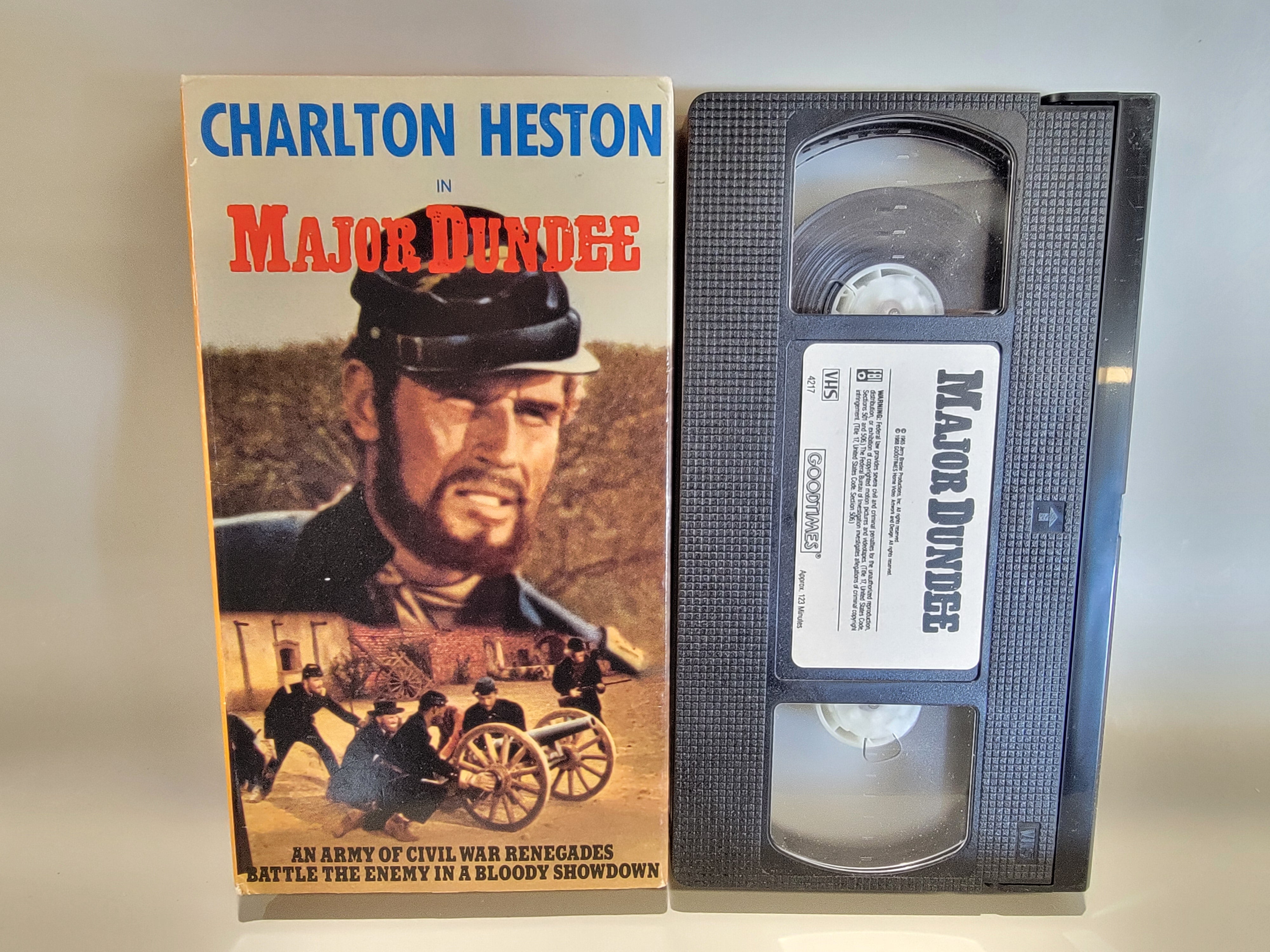 MAJOR DUNDEE VHS [USED]