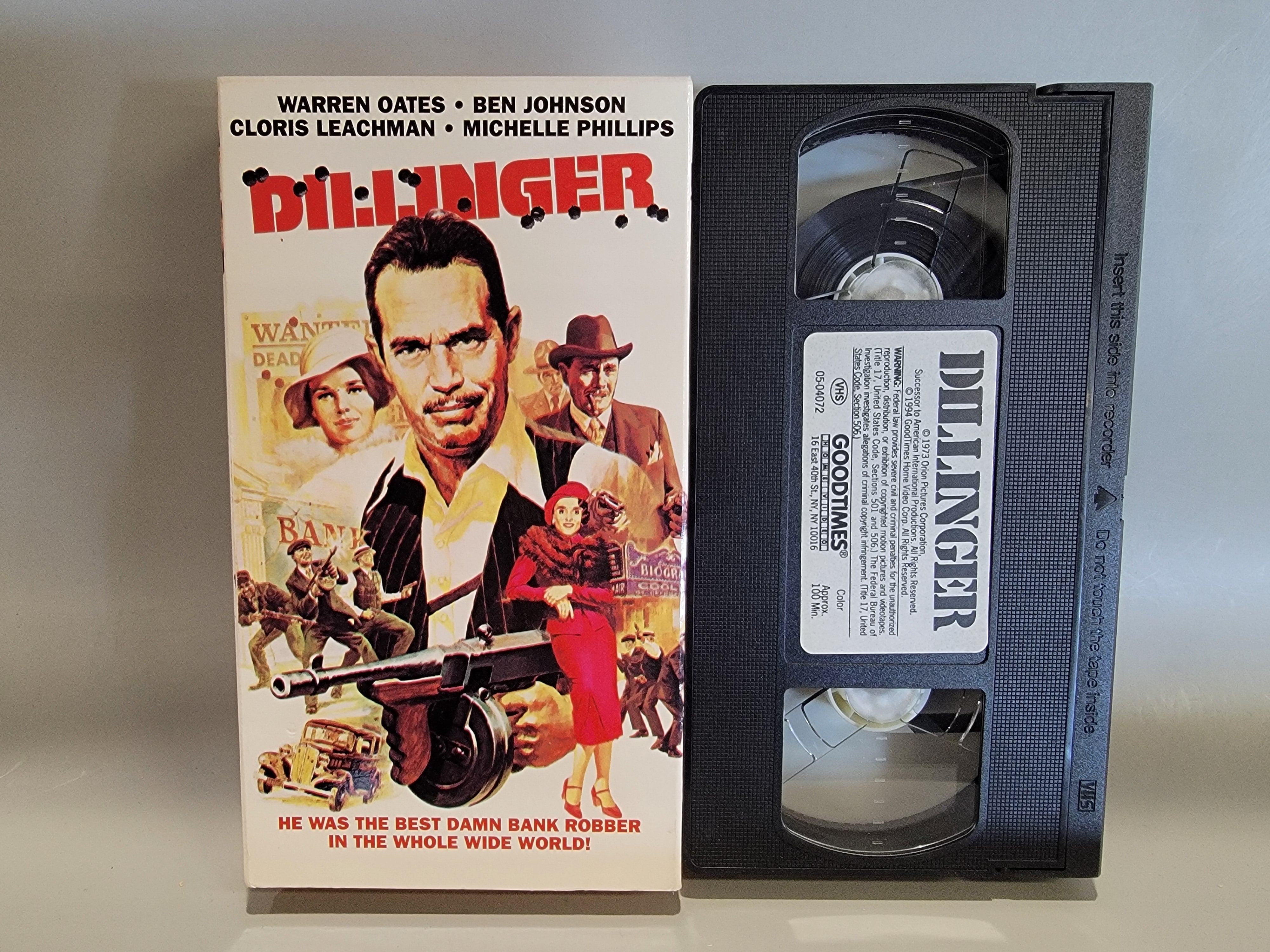 DILLINGER VHS [USED]