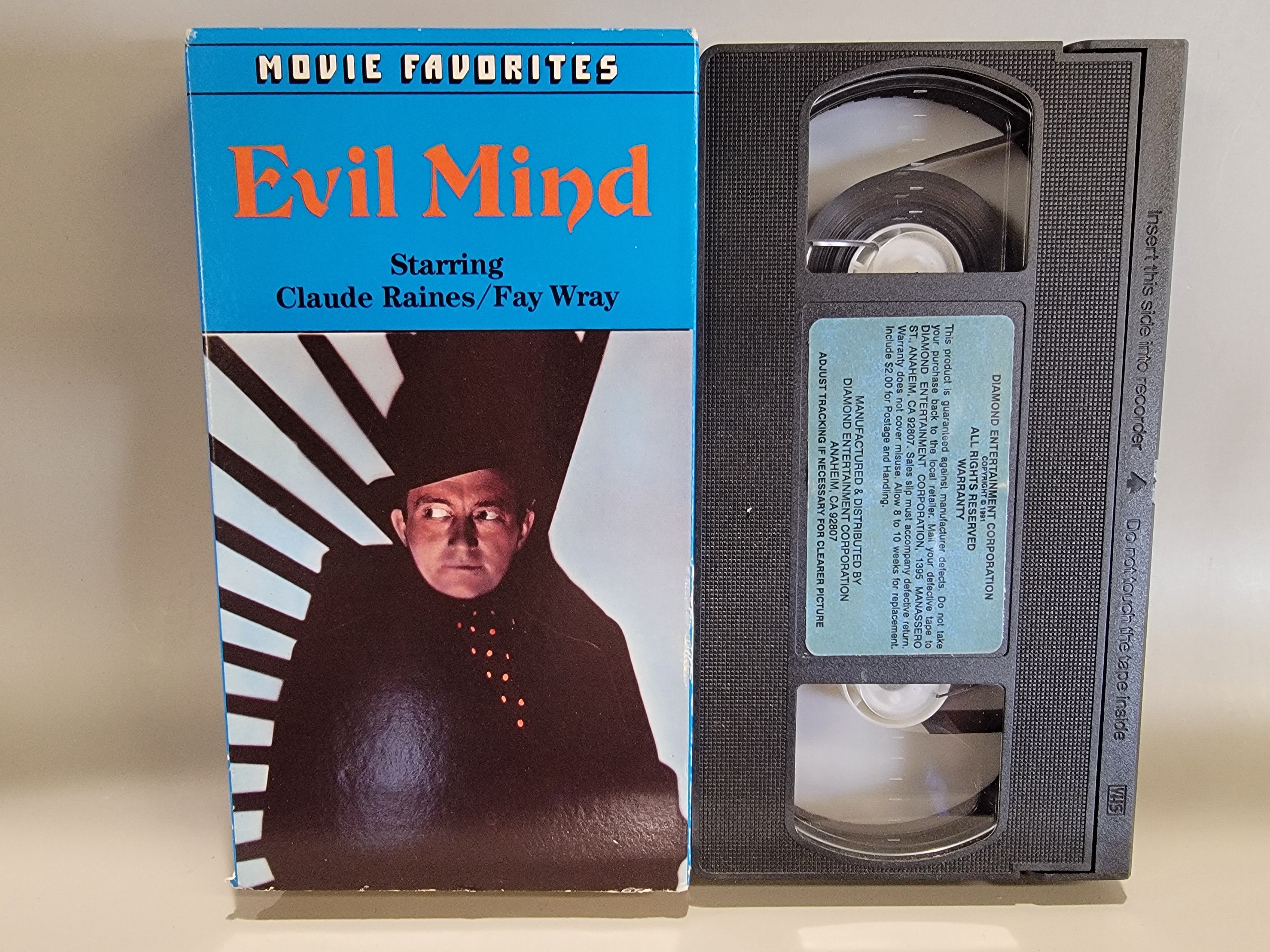 EVIL MIND VHS [USED]