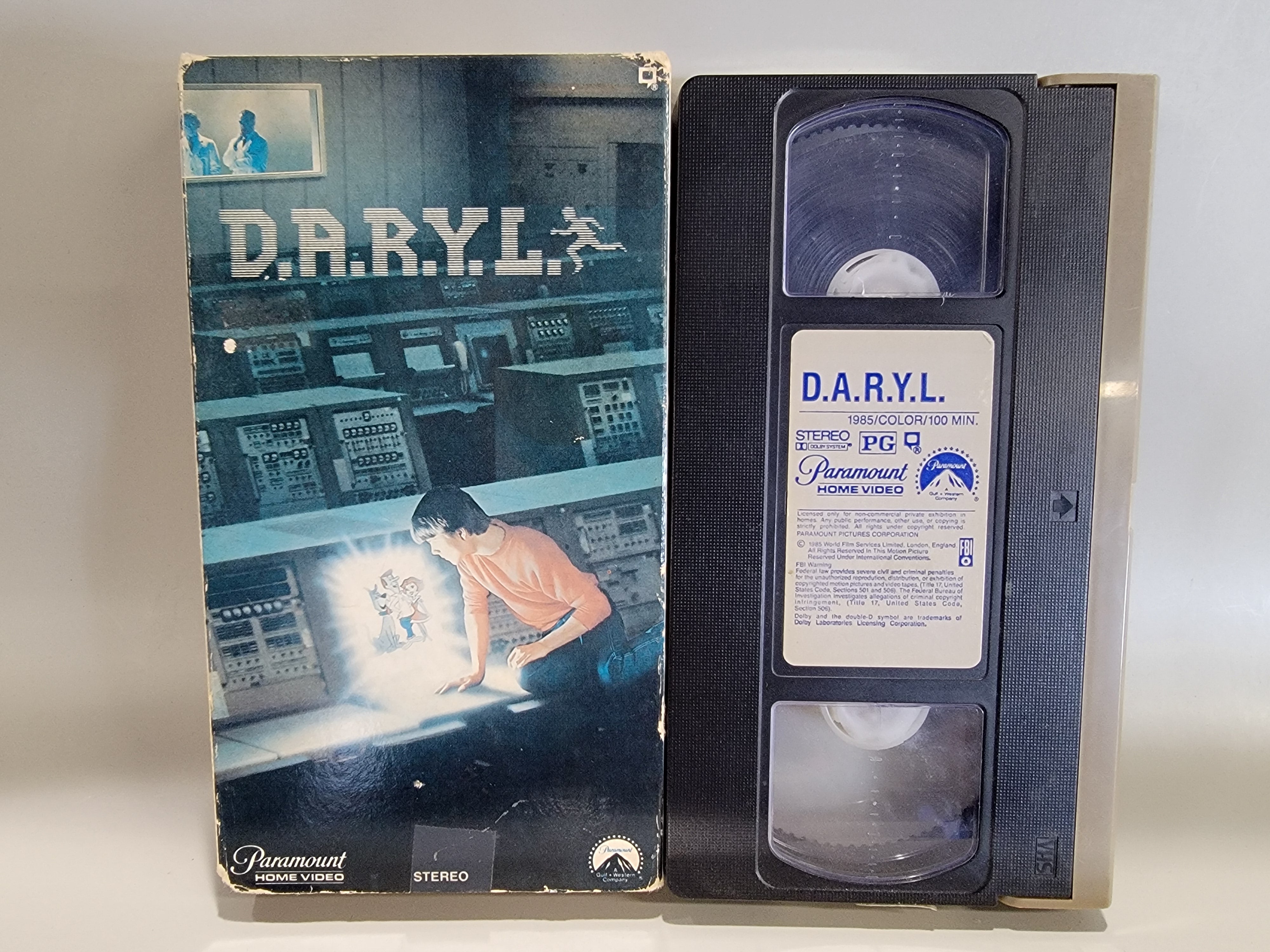 D.A.R.Y.L. VHS [USED]