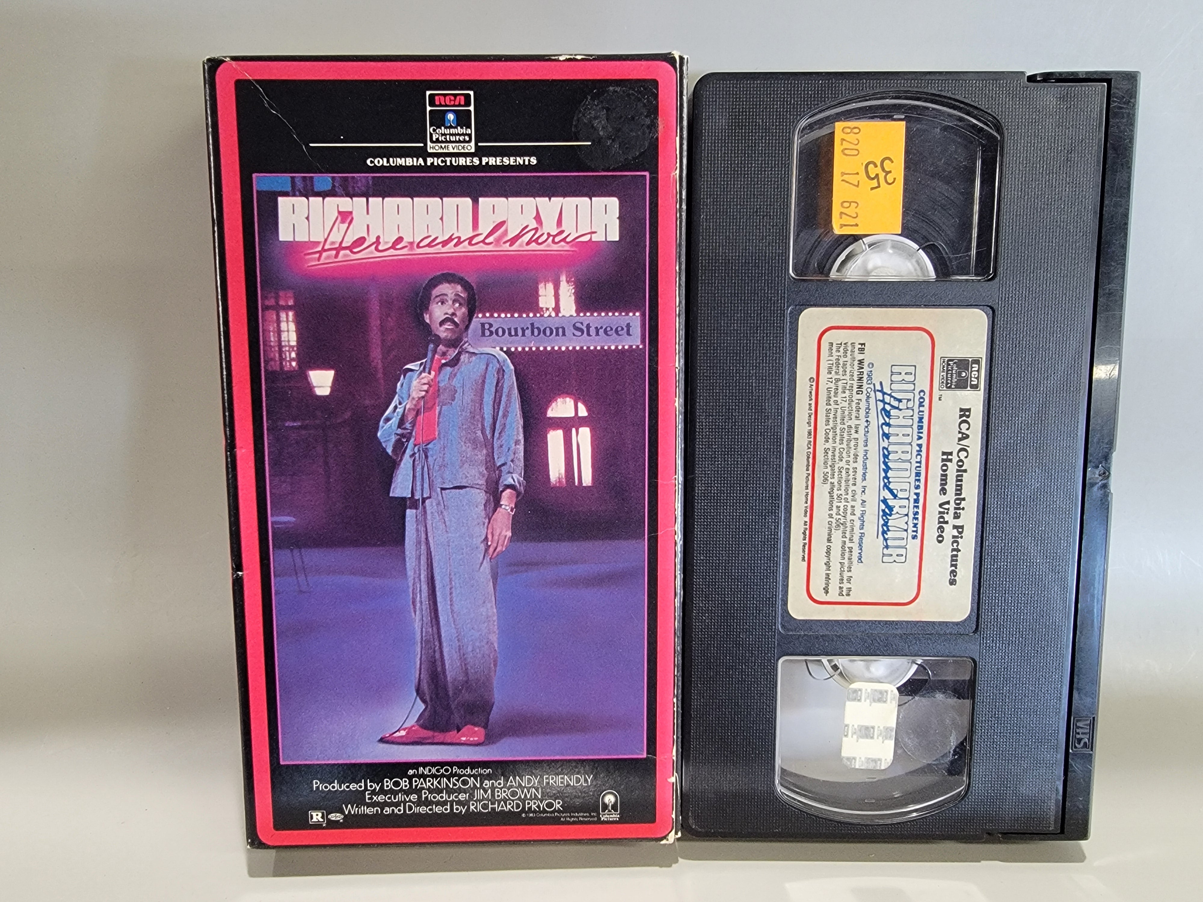 RICHARD PRYOR: HERE AND NOW VHS [USED]