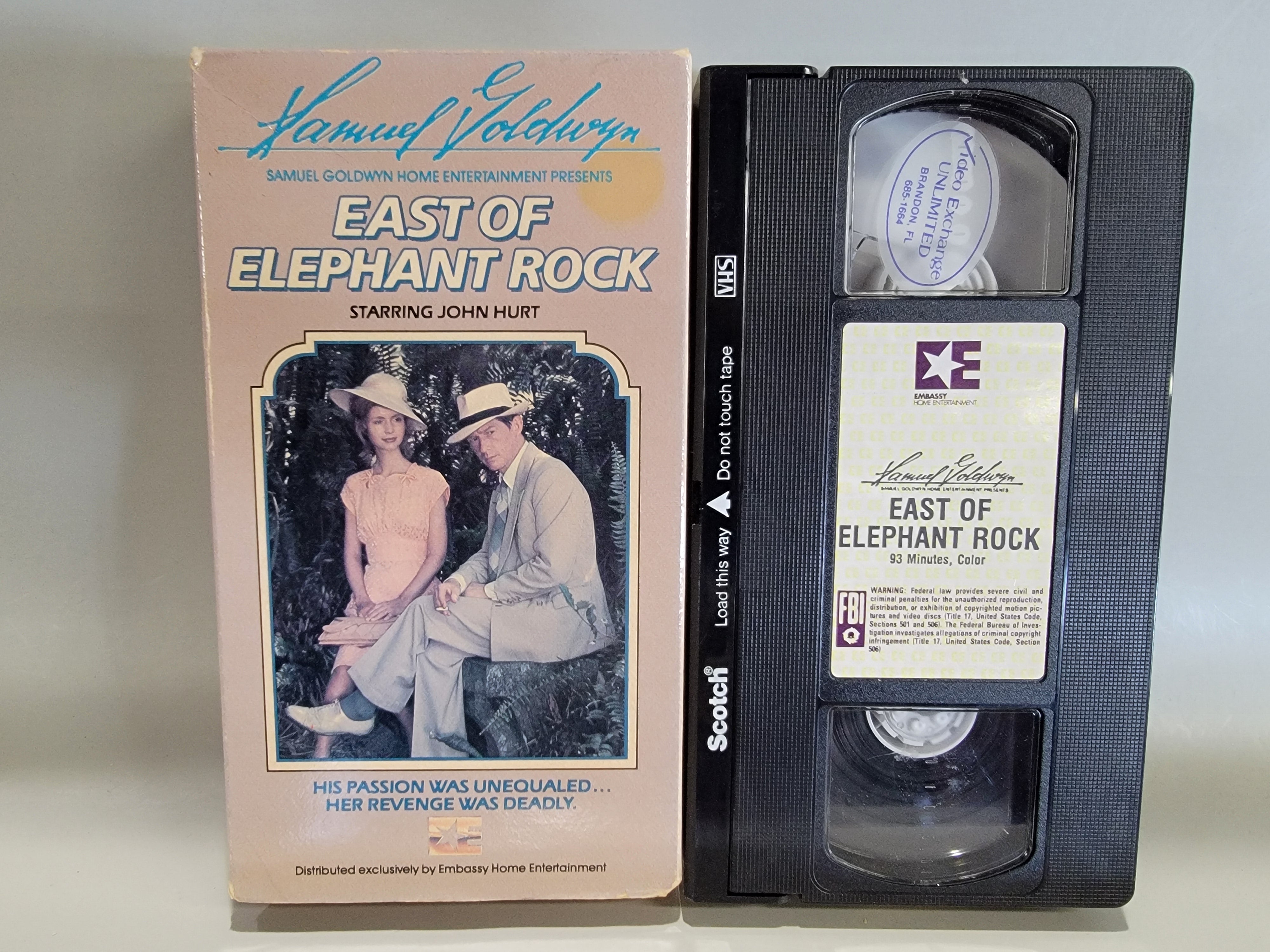 EAST OF ELEPHANT ROCK VHS [USED]