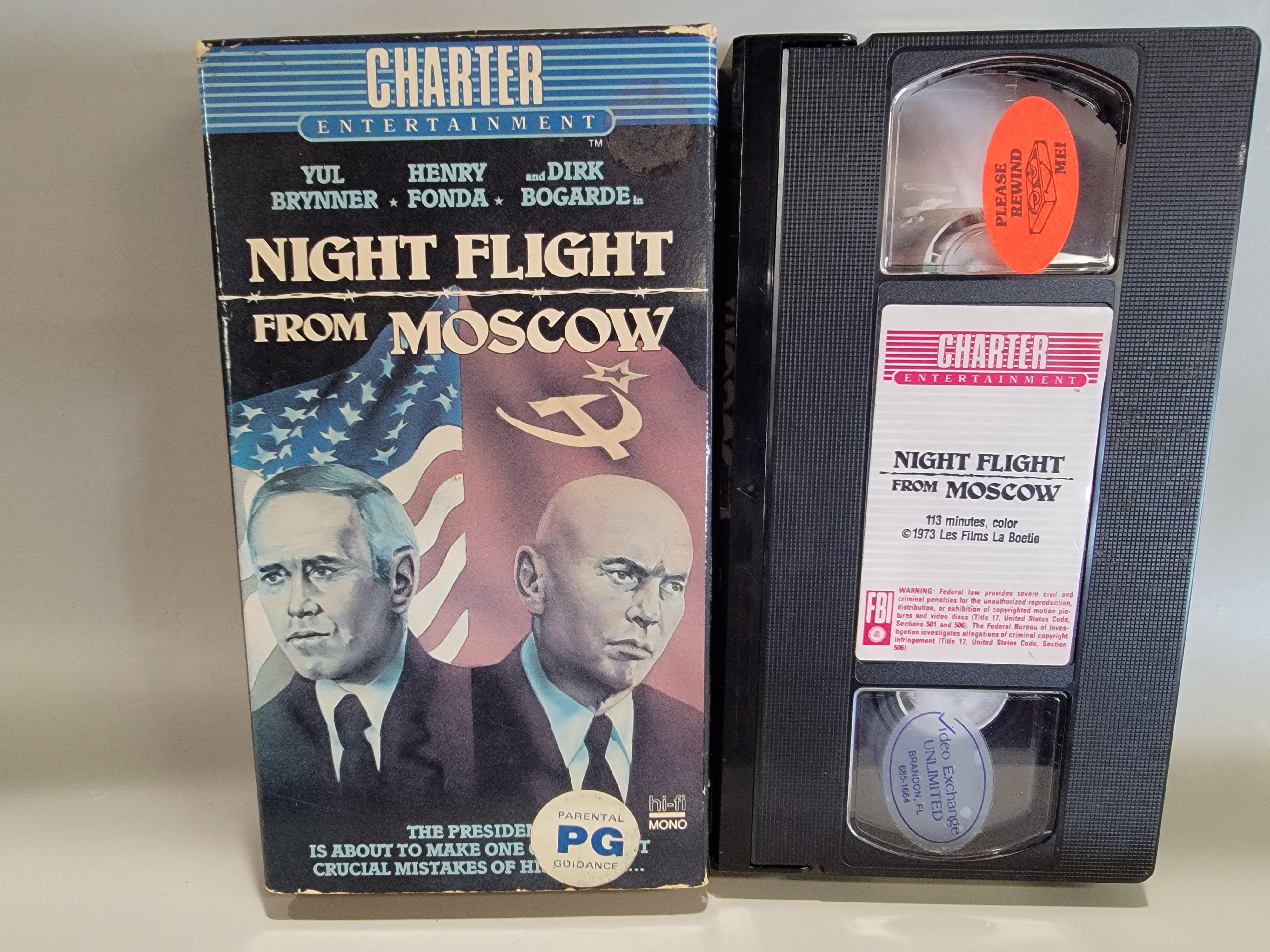 NIGHT FLIGHT FROM MOSCOW VHS [USED]