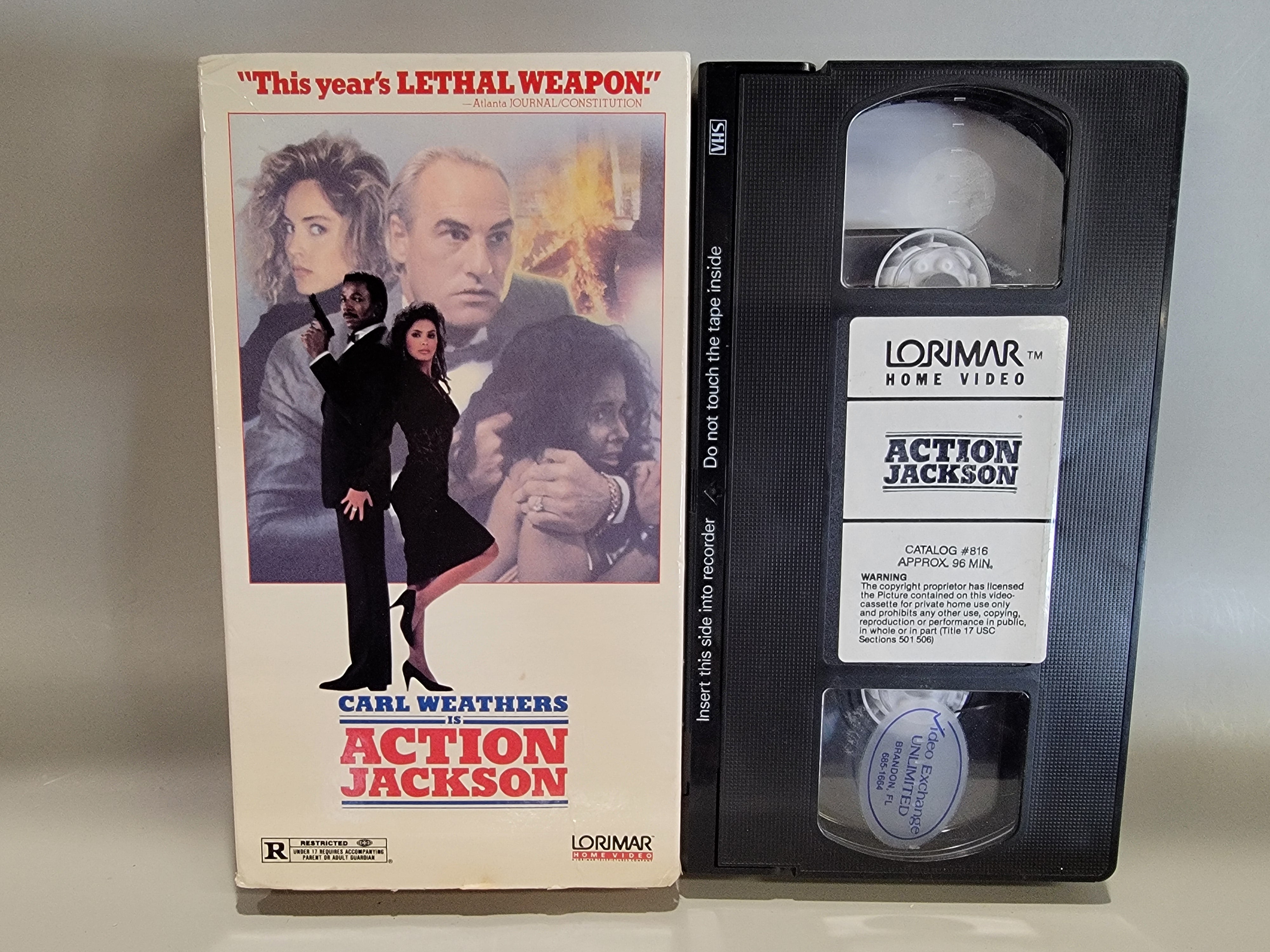 ACTION JACKSON VHS [USED]