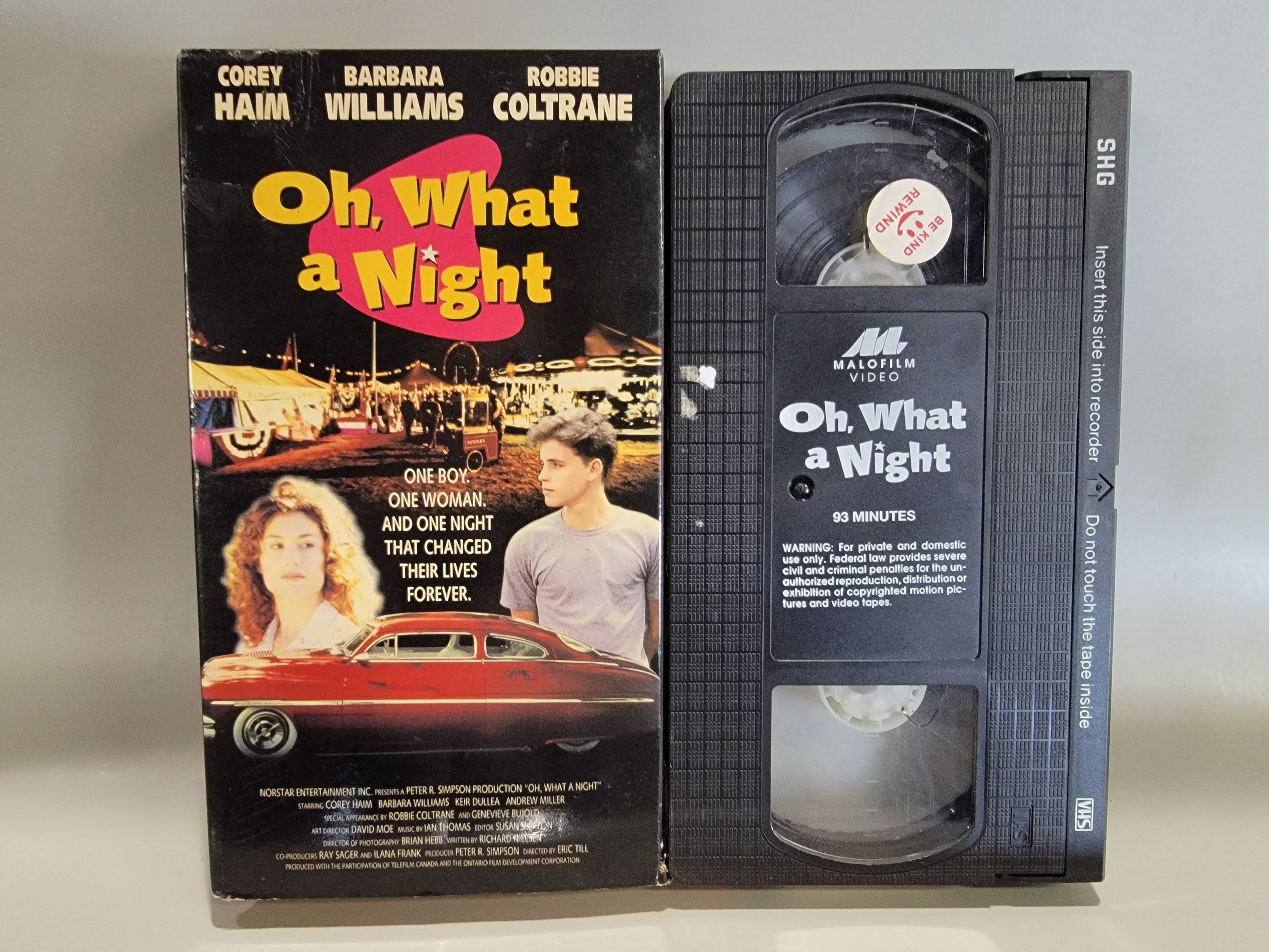 OH, WHAT A NIGHT VHS [USED]