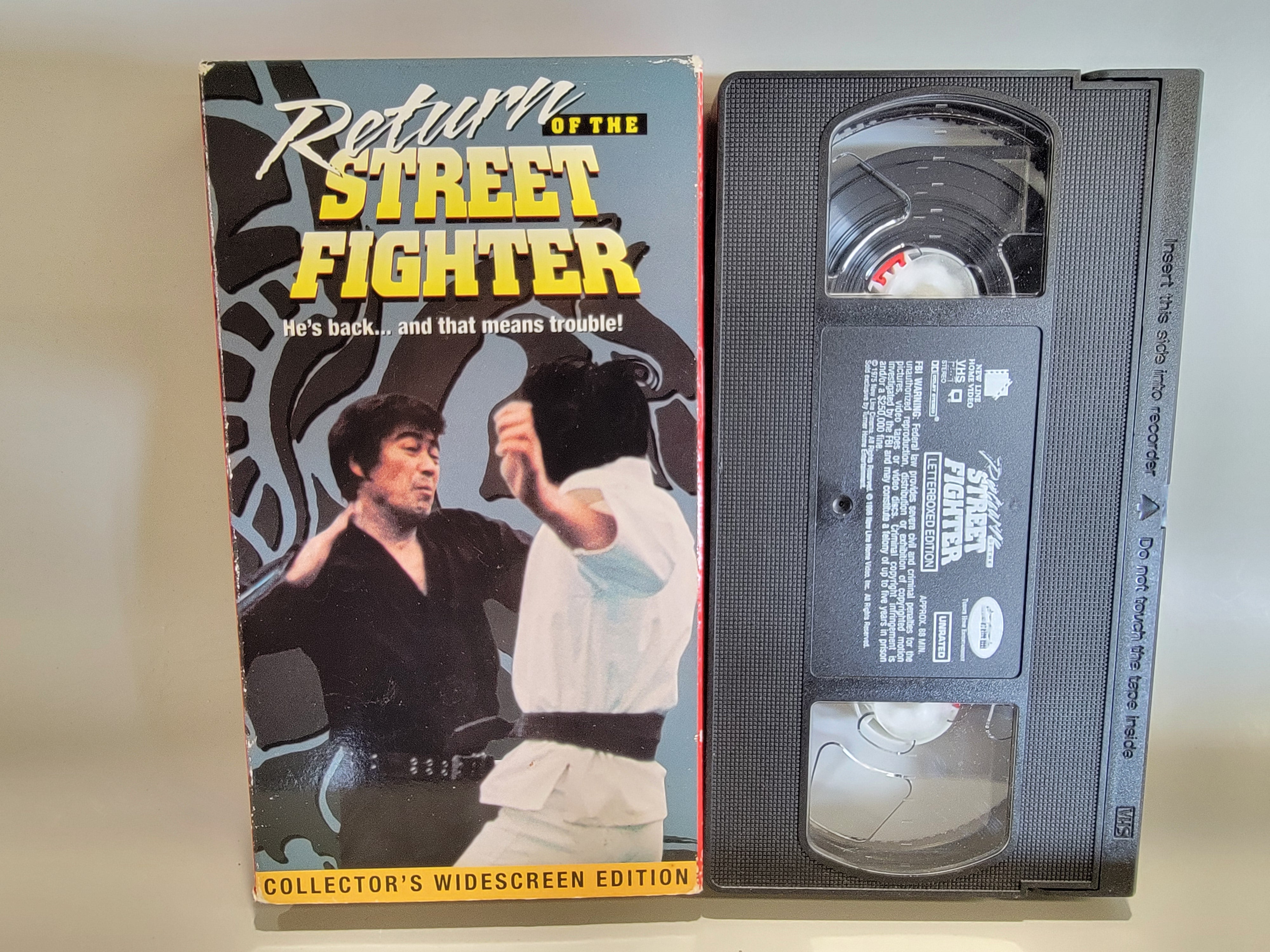 RETURN OF THE STREET FIGHTER VHS [USED]