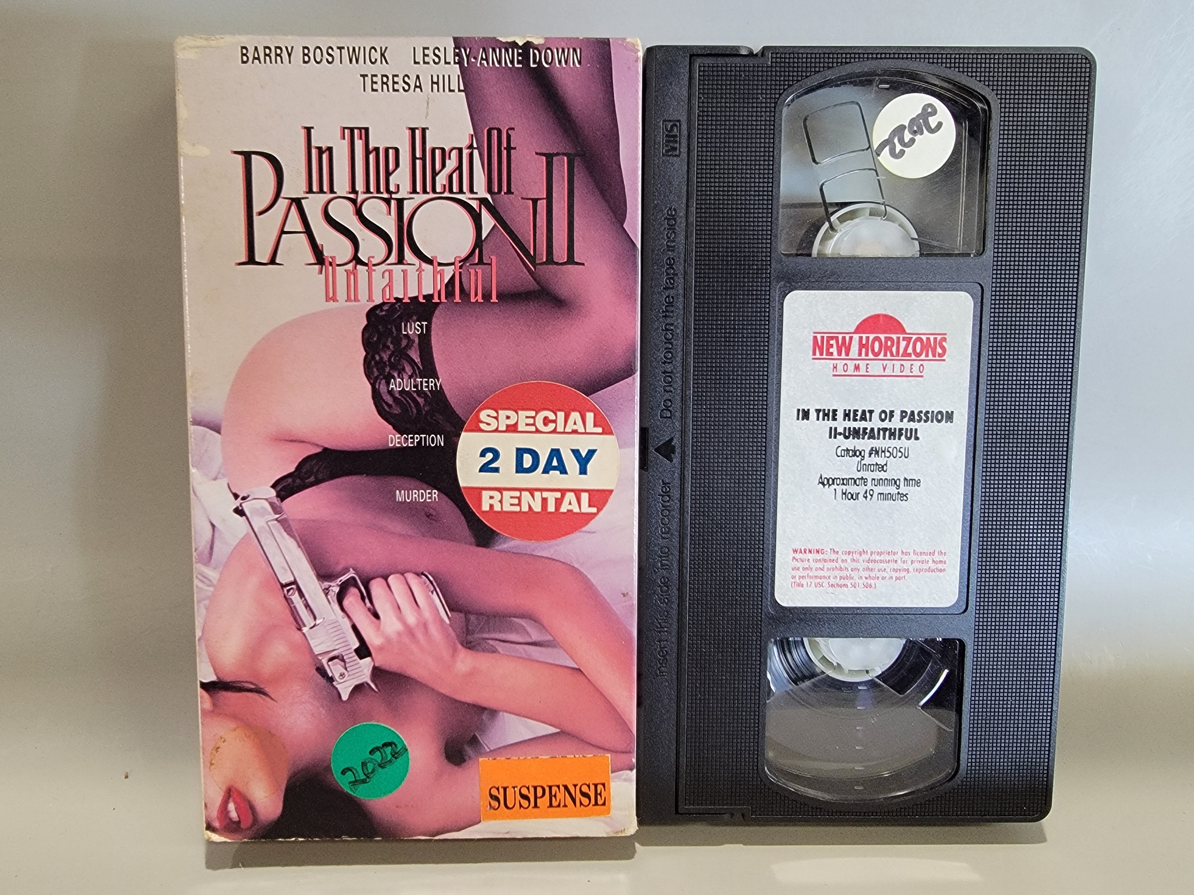 IN THE HEAT OF PASSION II: UNFAITHFUL VHS [USED]