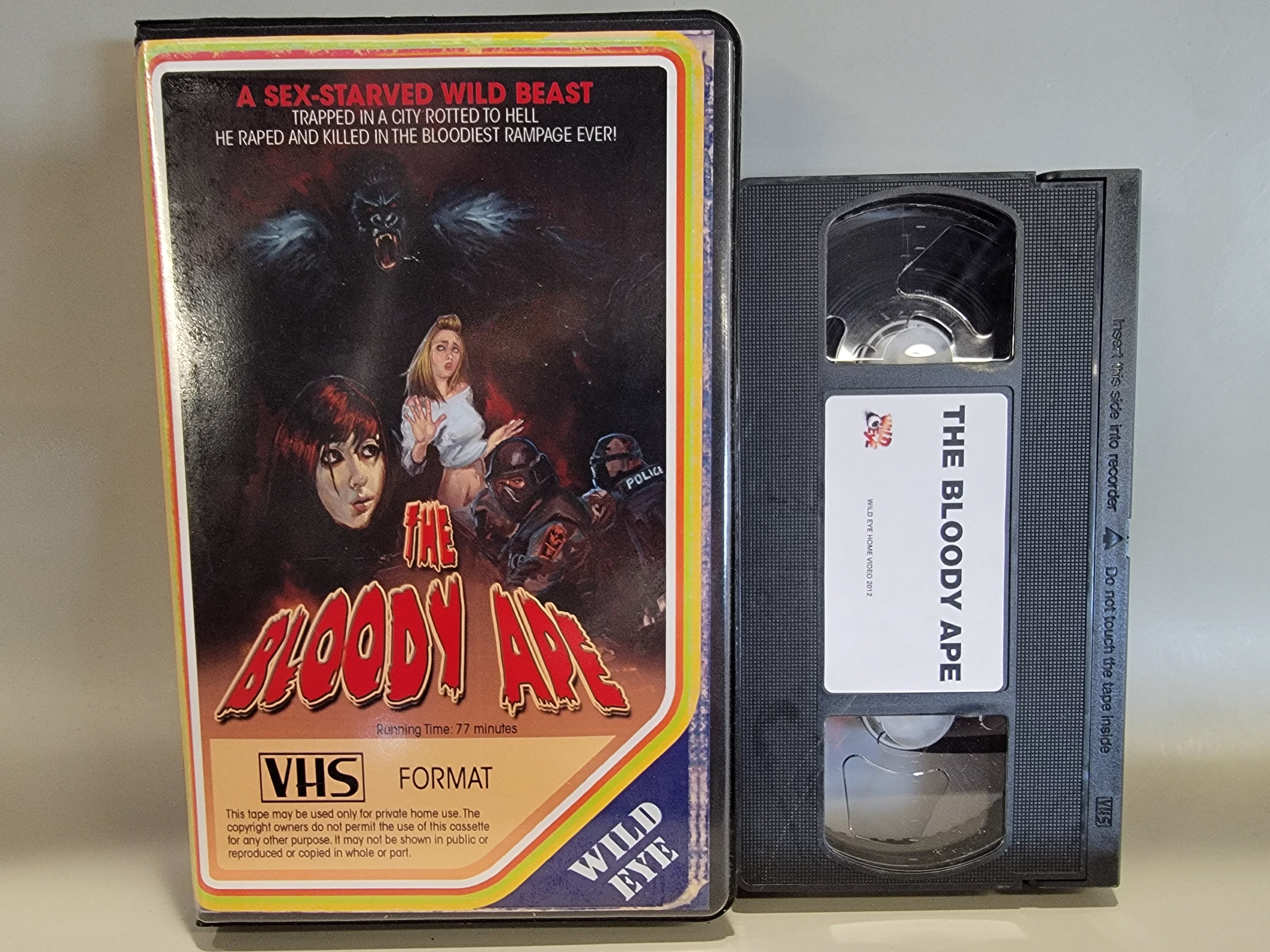 THE BLOODY APE VHS [USED]