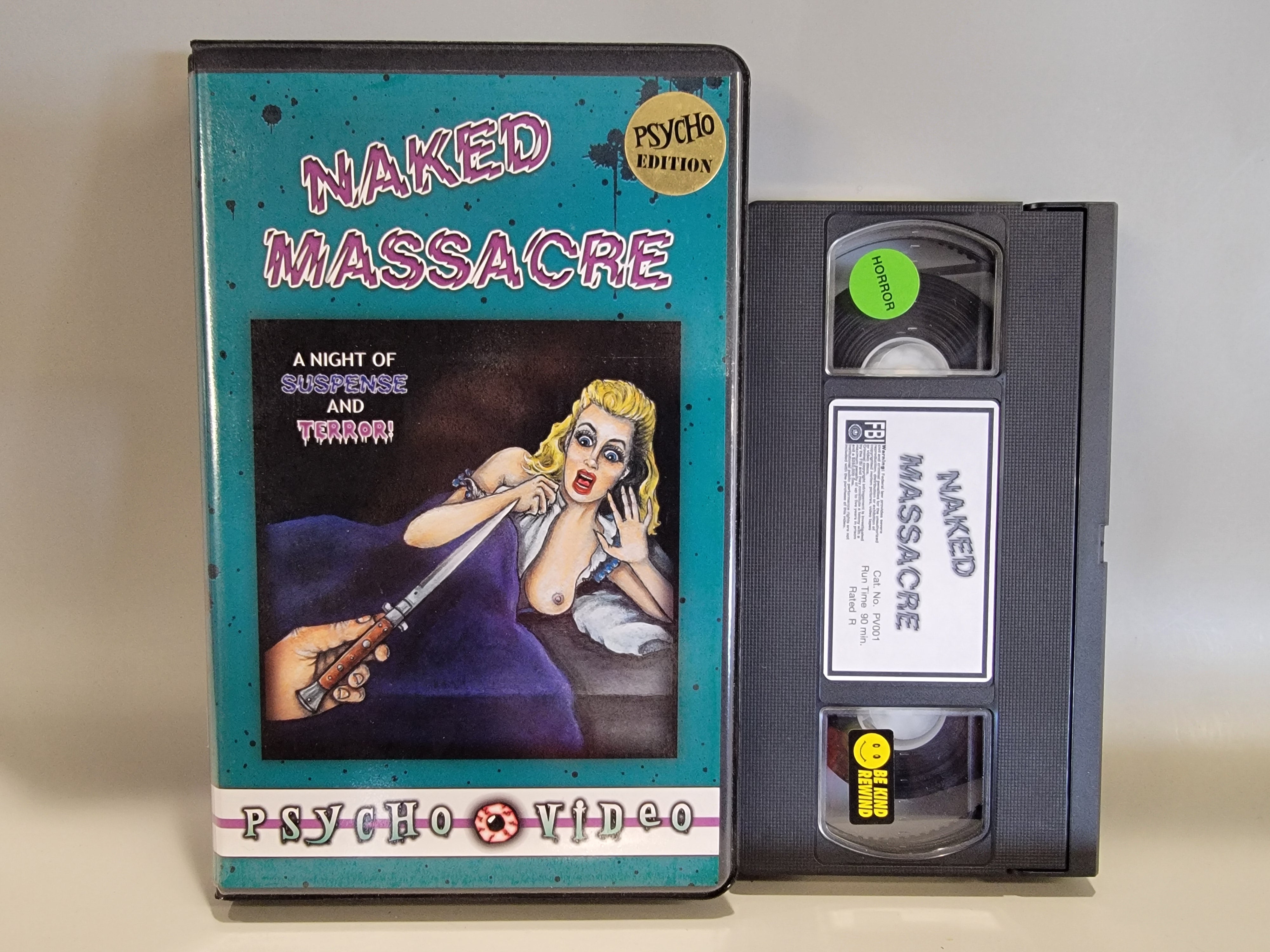 NAKED MASSACRE VHS [USED]