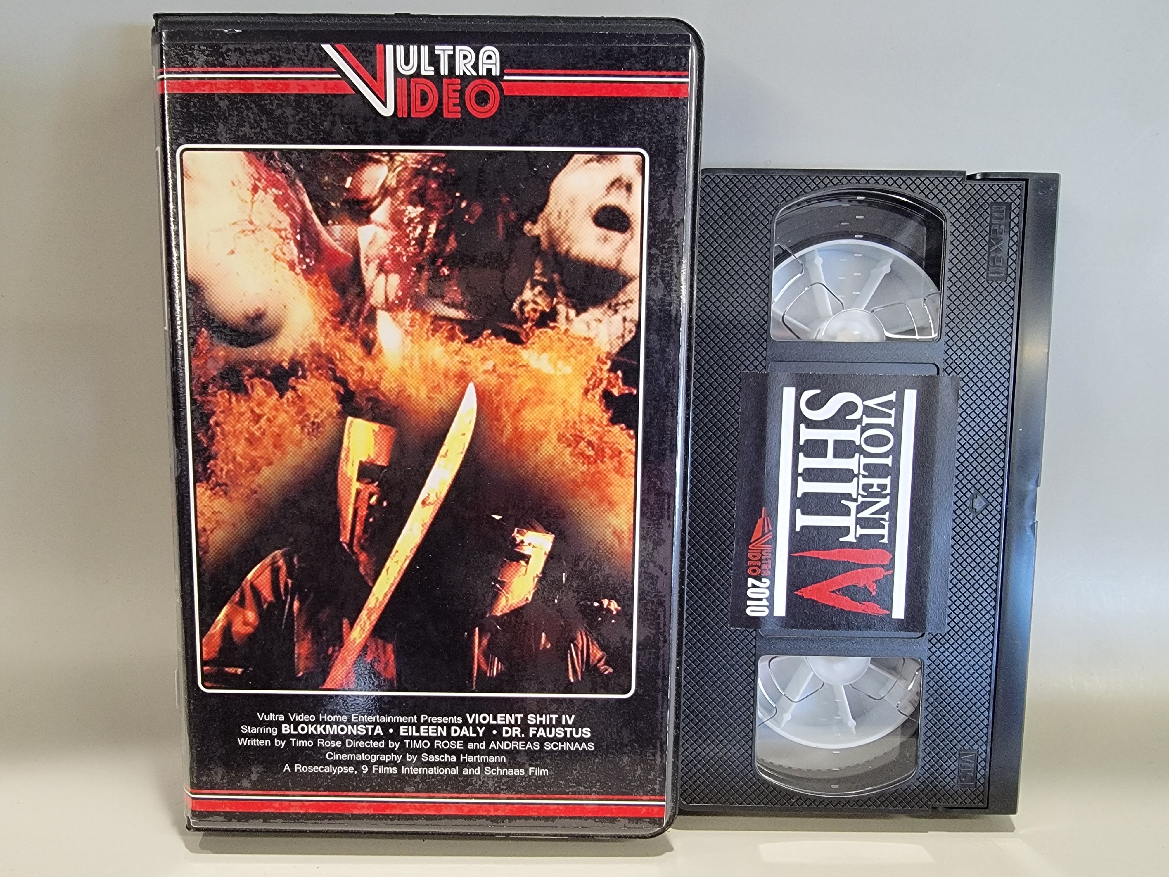 VIOLENT SHIT IV VHS [USED]