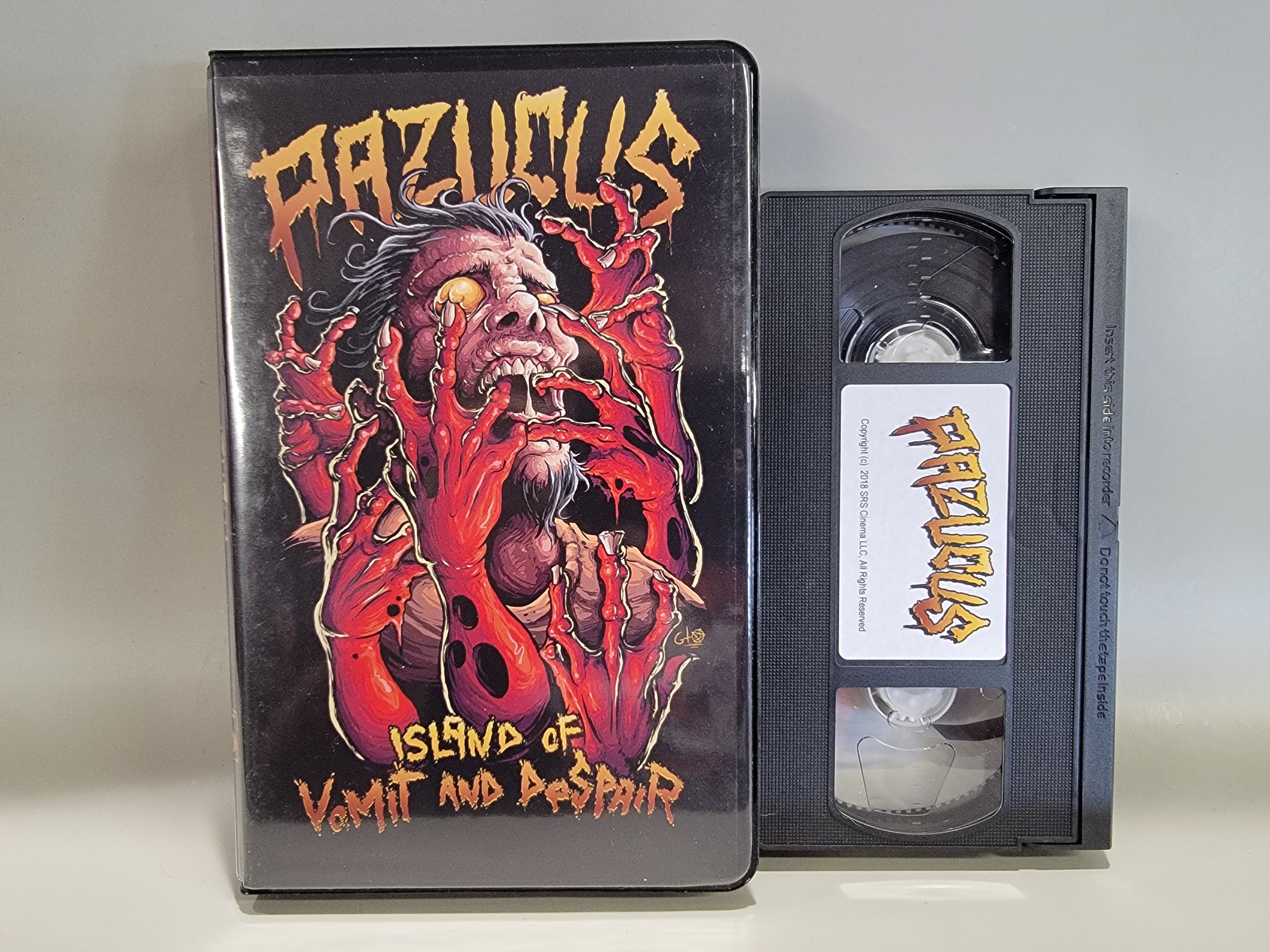 PAZUCUS: ISLAND OF VOMIT AND DESPAIR VHS [USED]