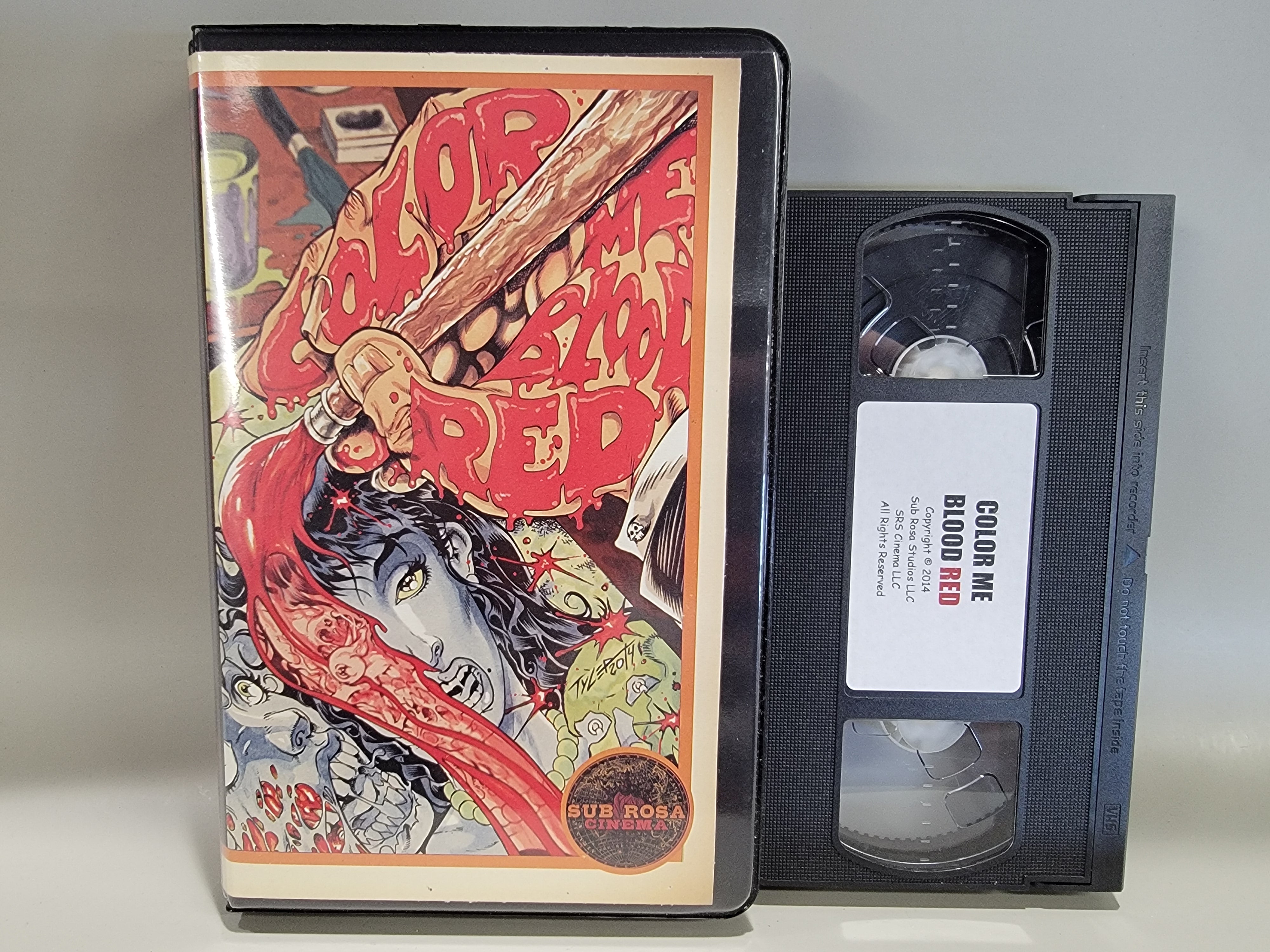 COLOR ME BLOOD RED VHS [USED]