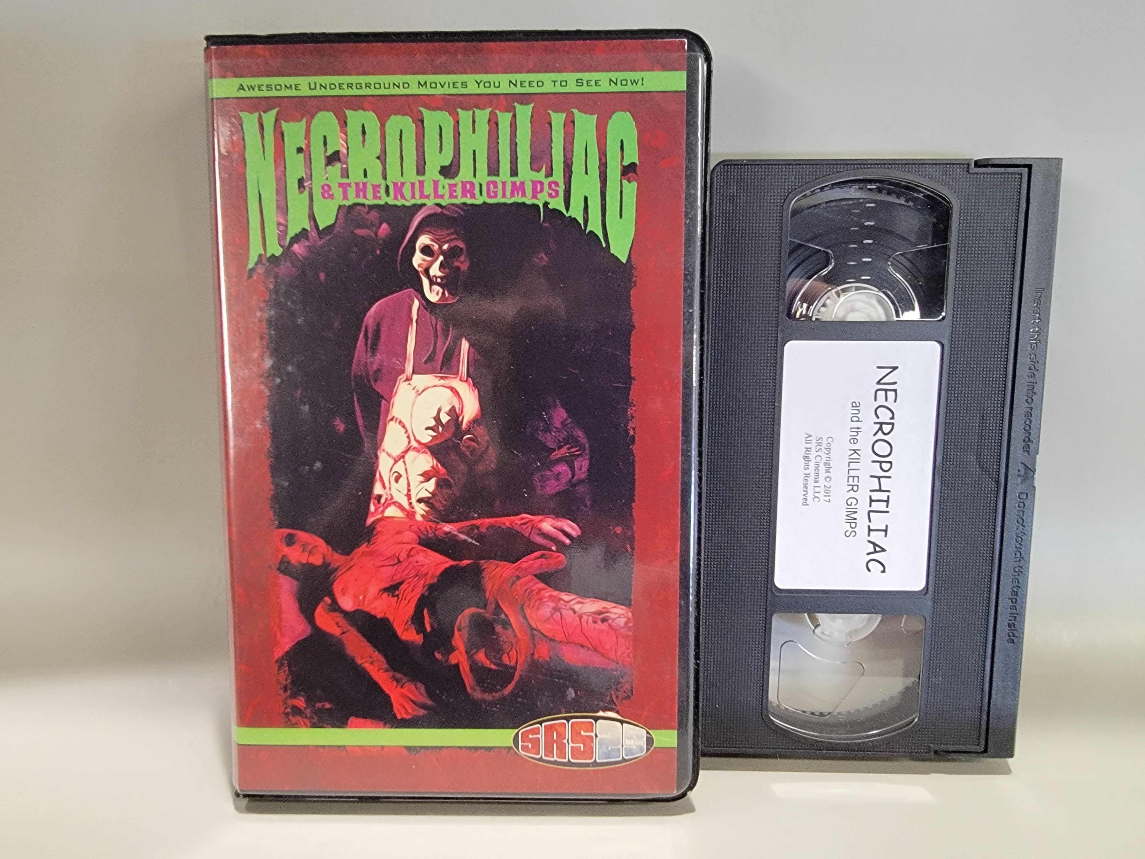 NECROPHILIAC AND THE KILLER GIMPS VHS [USED]