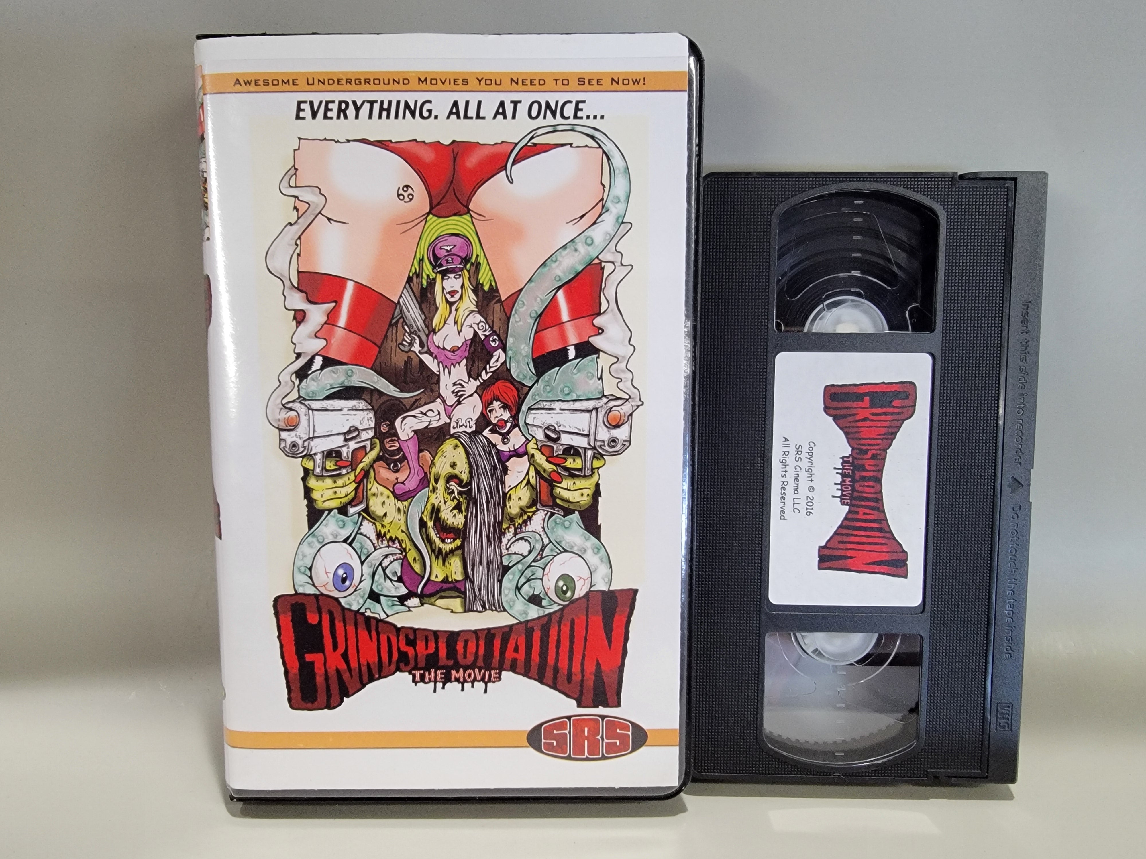 GRINDSPLOITATION: THE MOVIE VHS [USED]