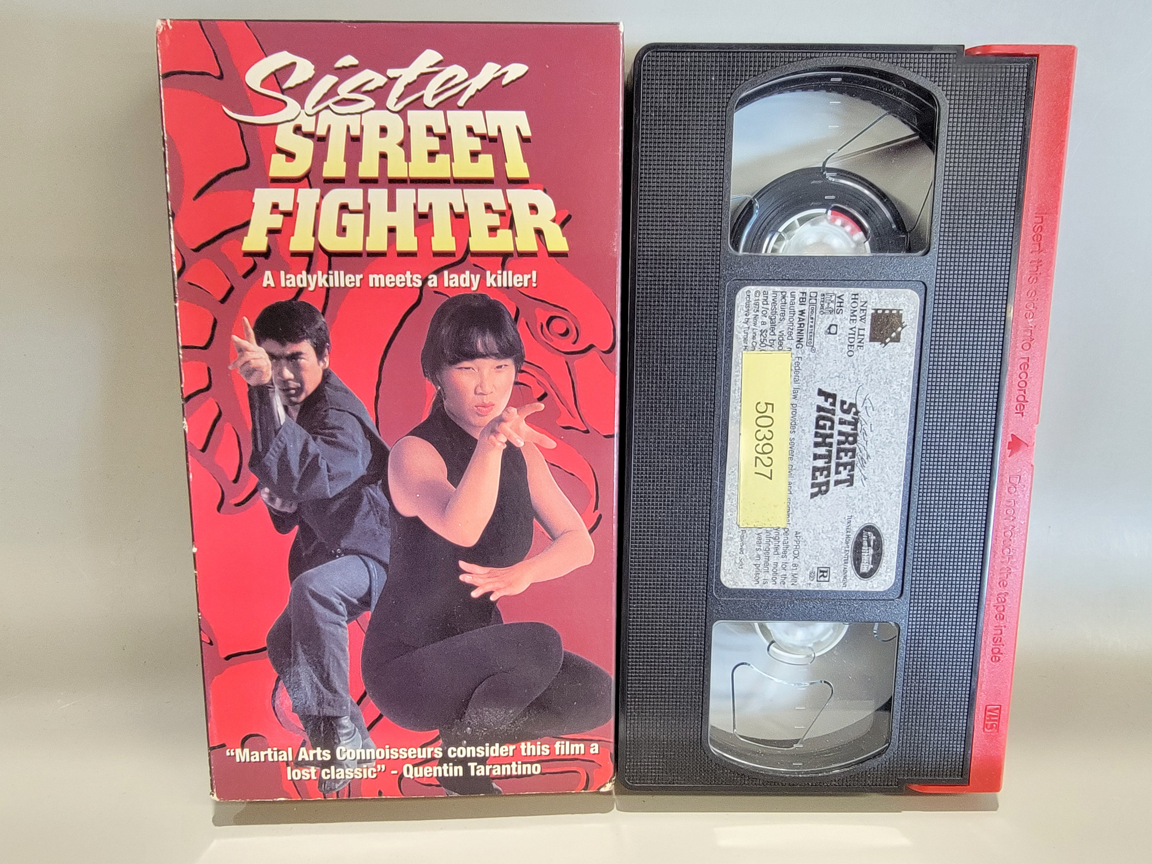 SISTER STREET FIGHTER VHS [USED]