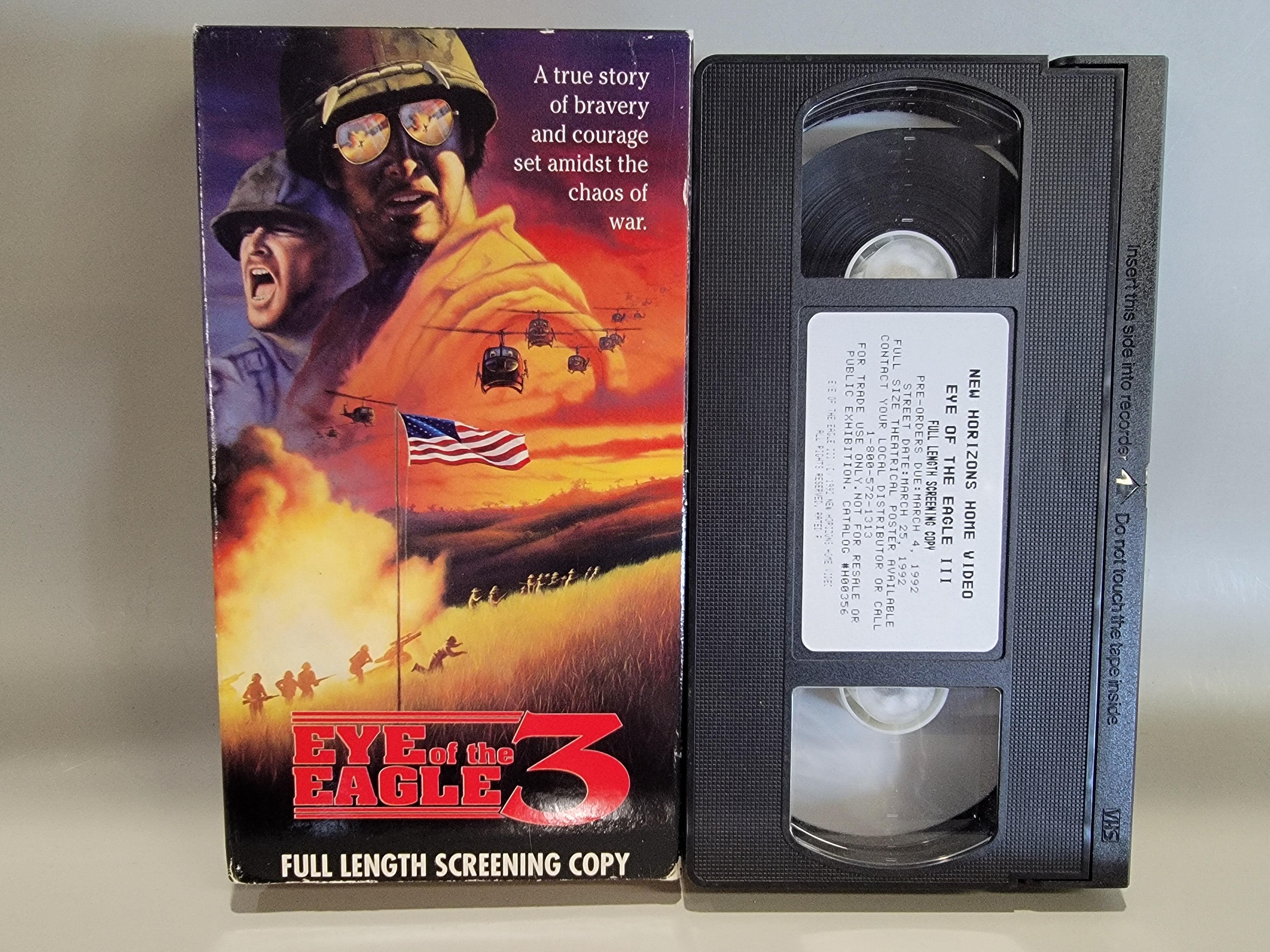 EYE OF THE EAGLE 3 (SCREENER) VHS [USED]