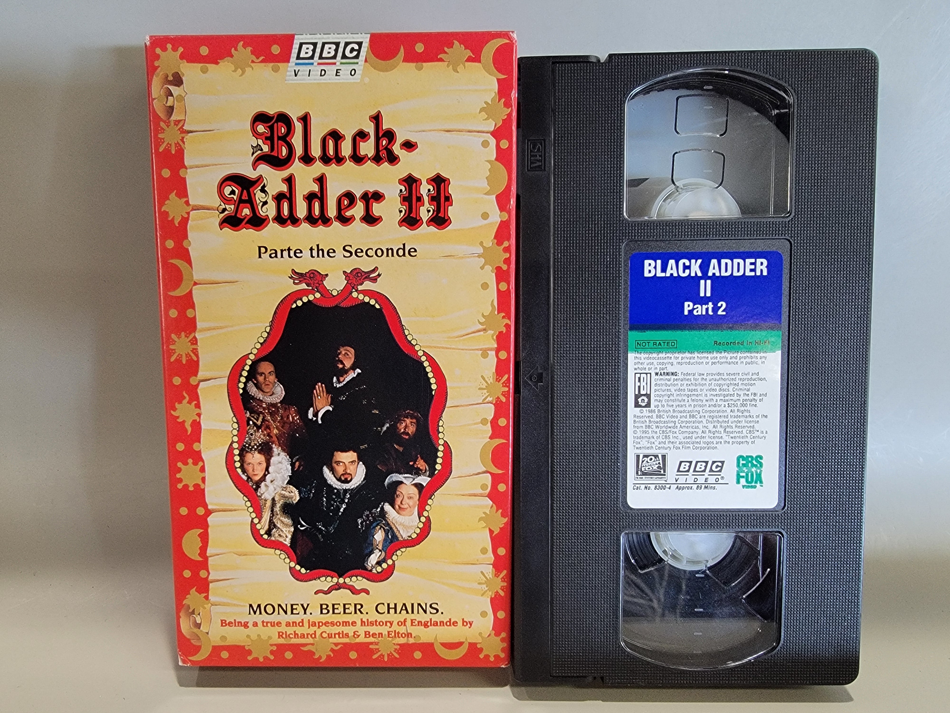 BLACK-ADDER II PART 2 VHS [USED]